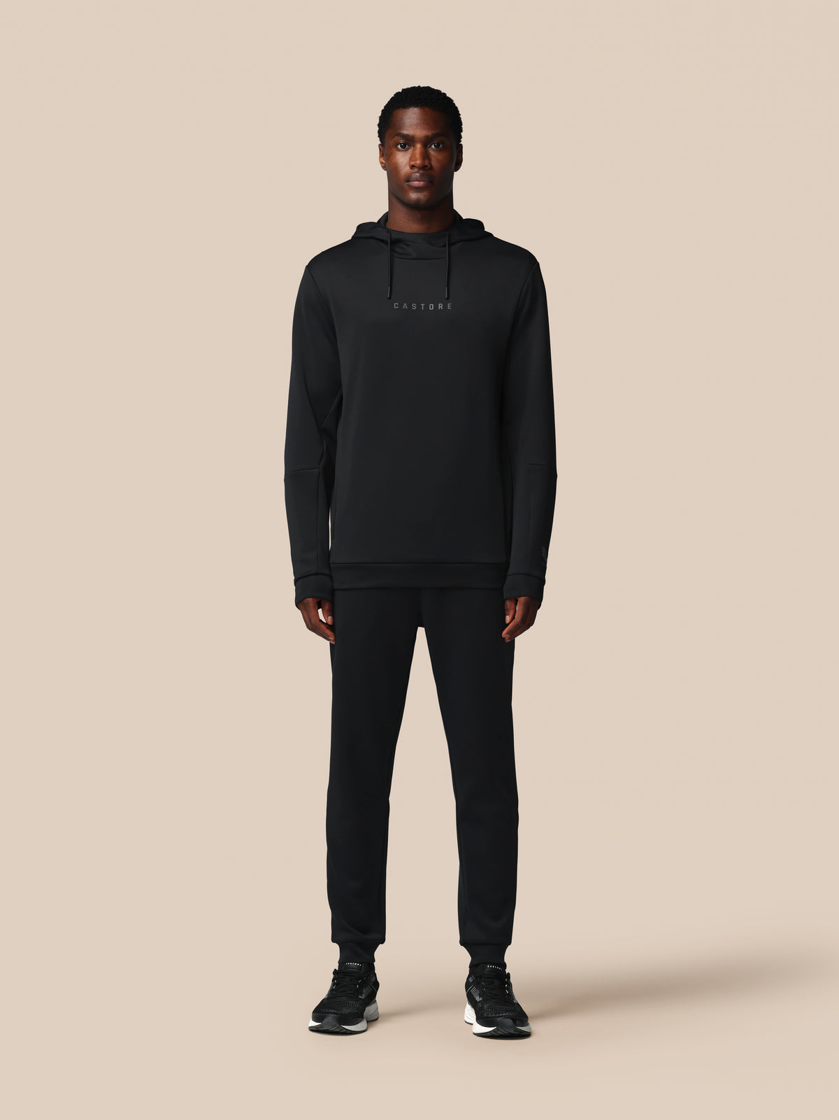 Sudadera Flex de manga larga de hombre – Negro - Negro