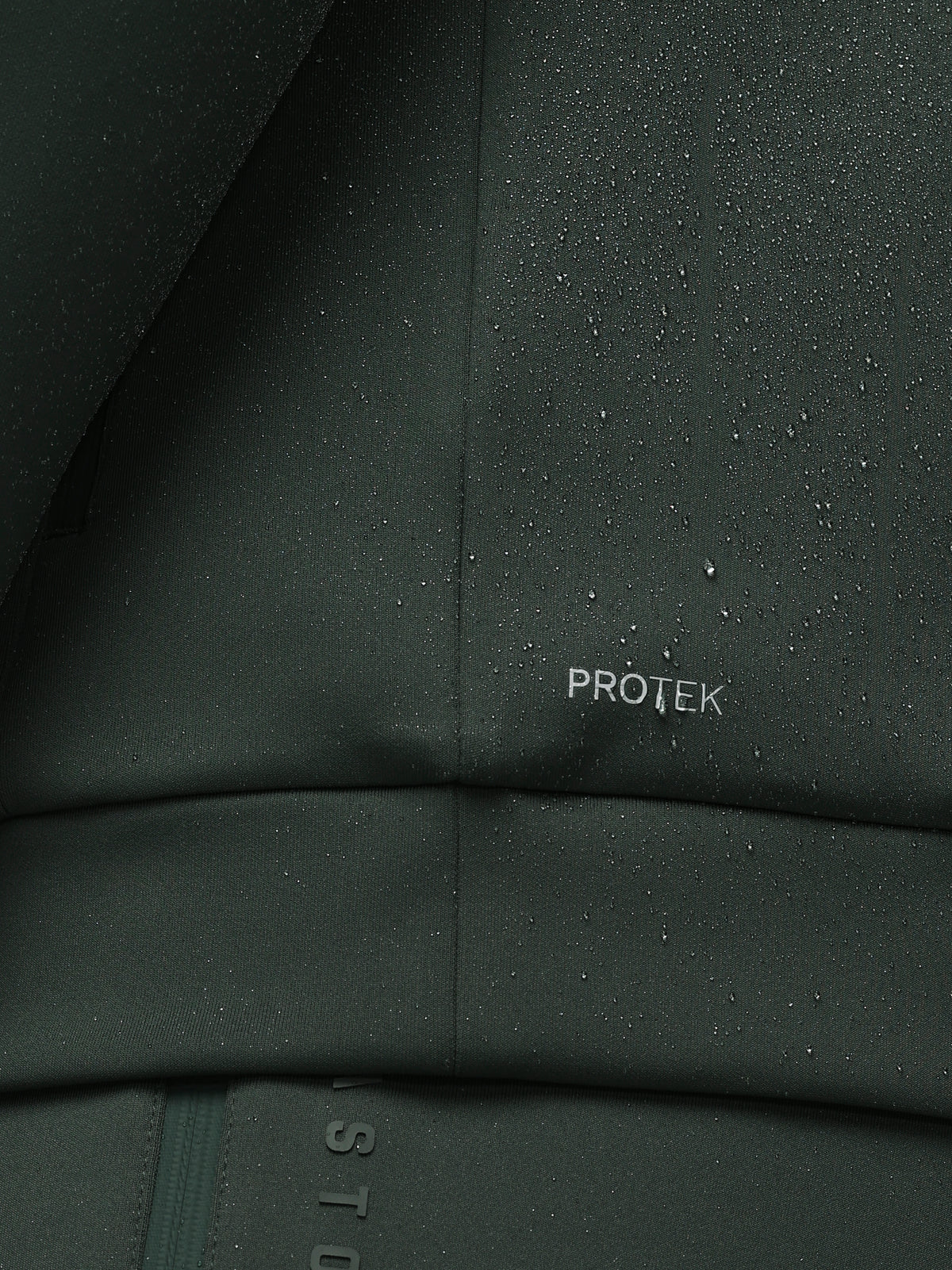 Men’s Flex Long Sleeve Quarter Zip Sweatshirt - Dark Green - Dark Green