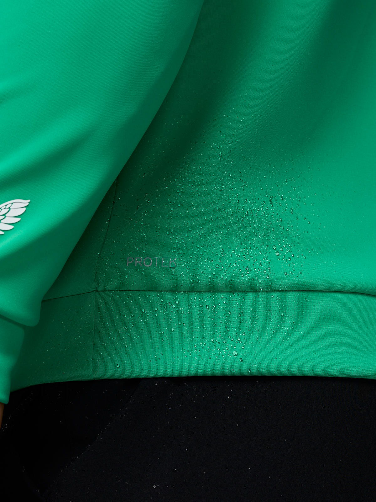 Men’s Flex Long Sleeve Quarter Zip Sweatshirt - Jade Green - Jade Green