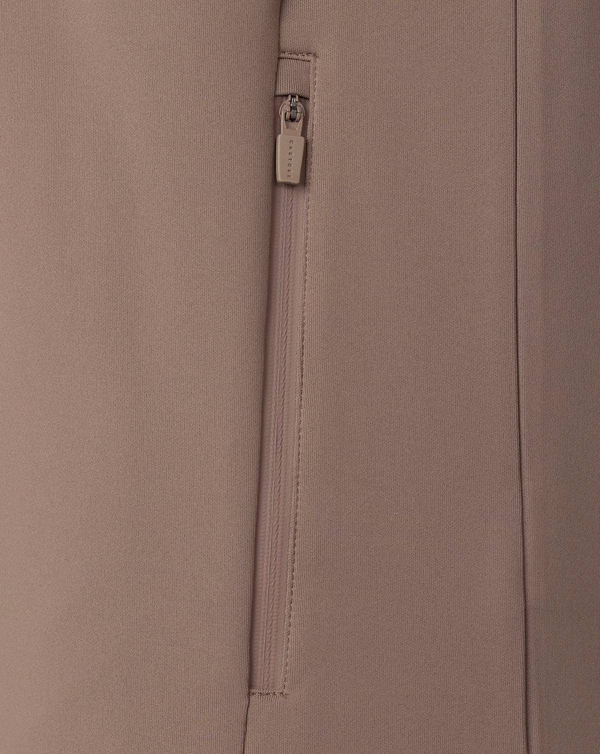 Herren Flex Langarm 1/4-Zip-Sweatshirt – Deep Taupe - Deep Taupe