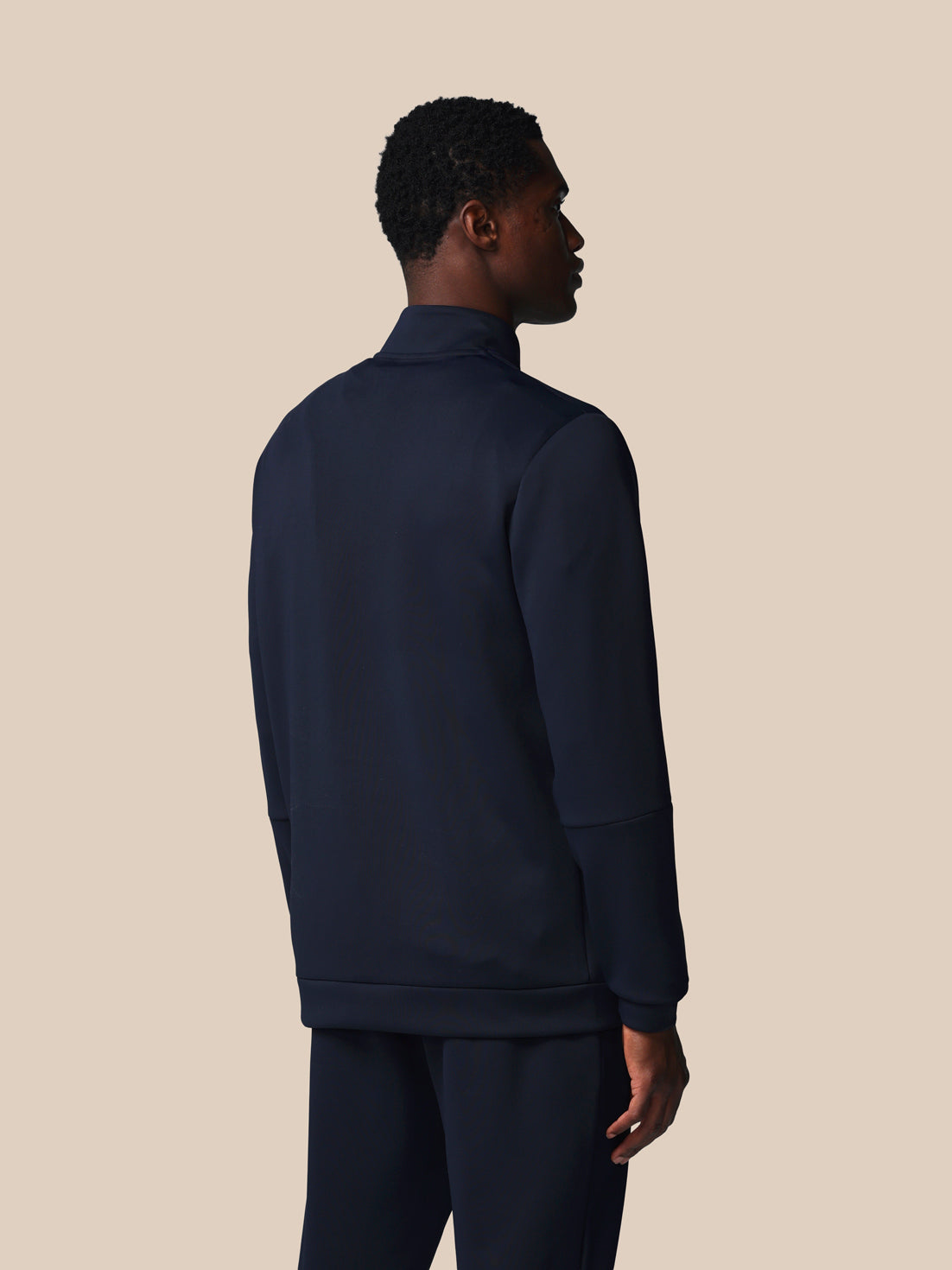 Men’s Flex Long Sleeve Quarter Zip Sweatshirt - Navy - Navy