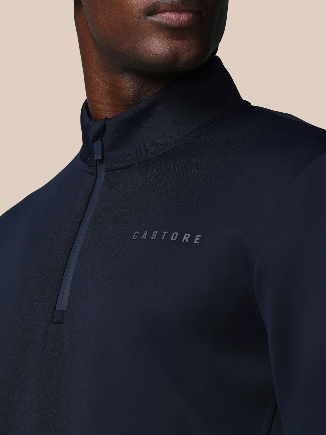 Men’s Flex Long Sleeve Quarter Zip Sweatshirt - Navy - Navy