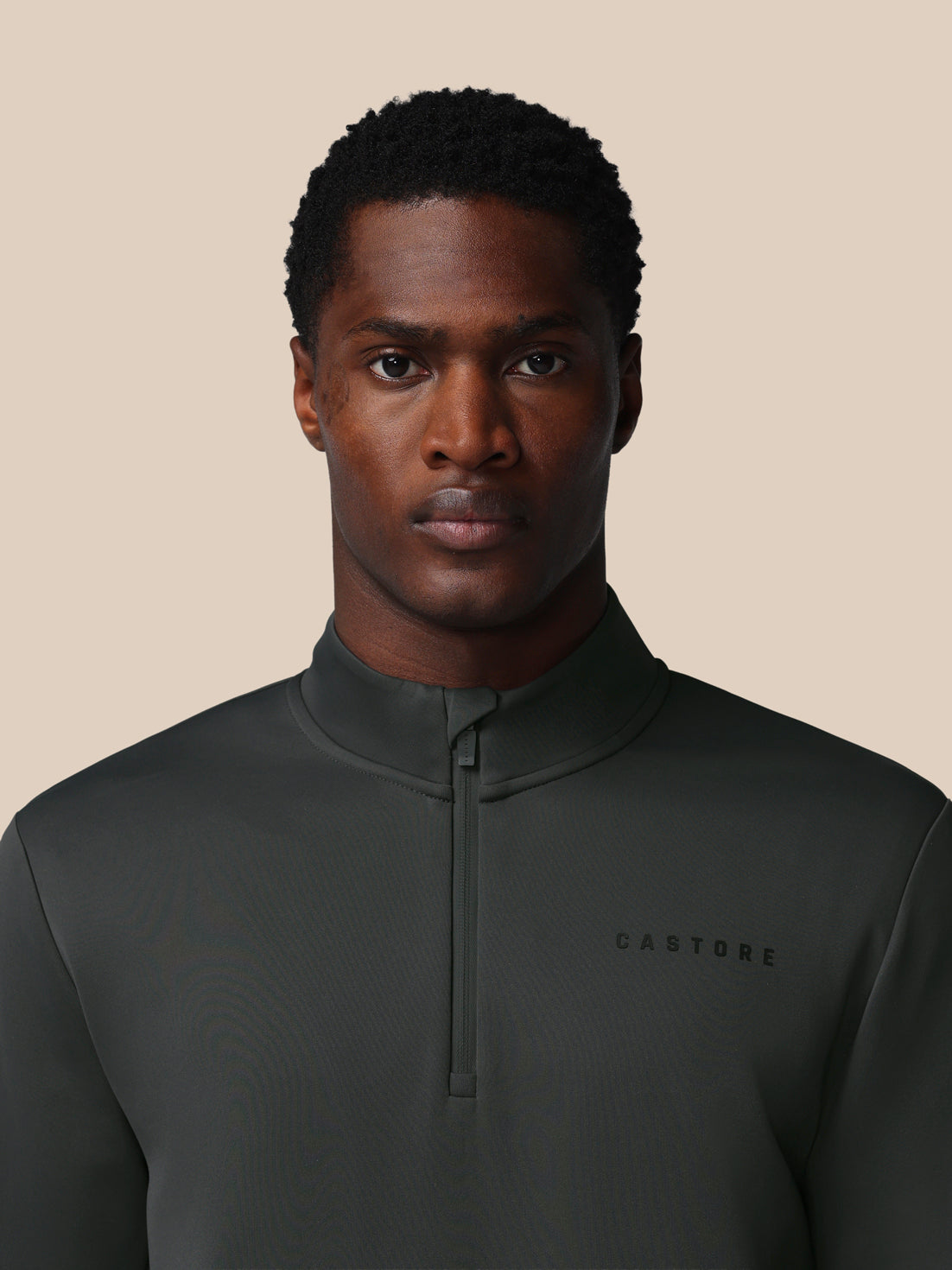 Men’s Flex Long Sleeve Quarter Zip Sweatshirt - Gunmetal - Gunmetal