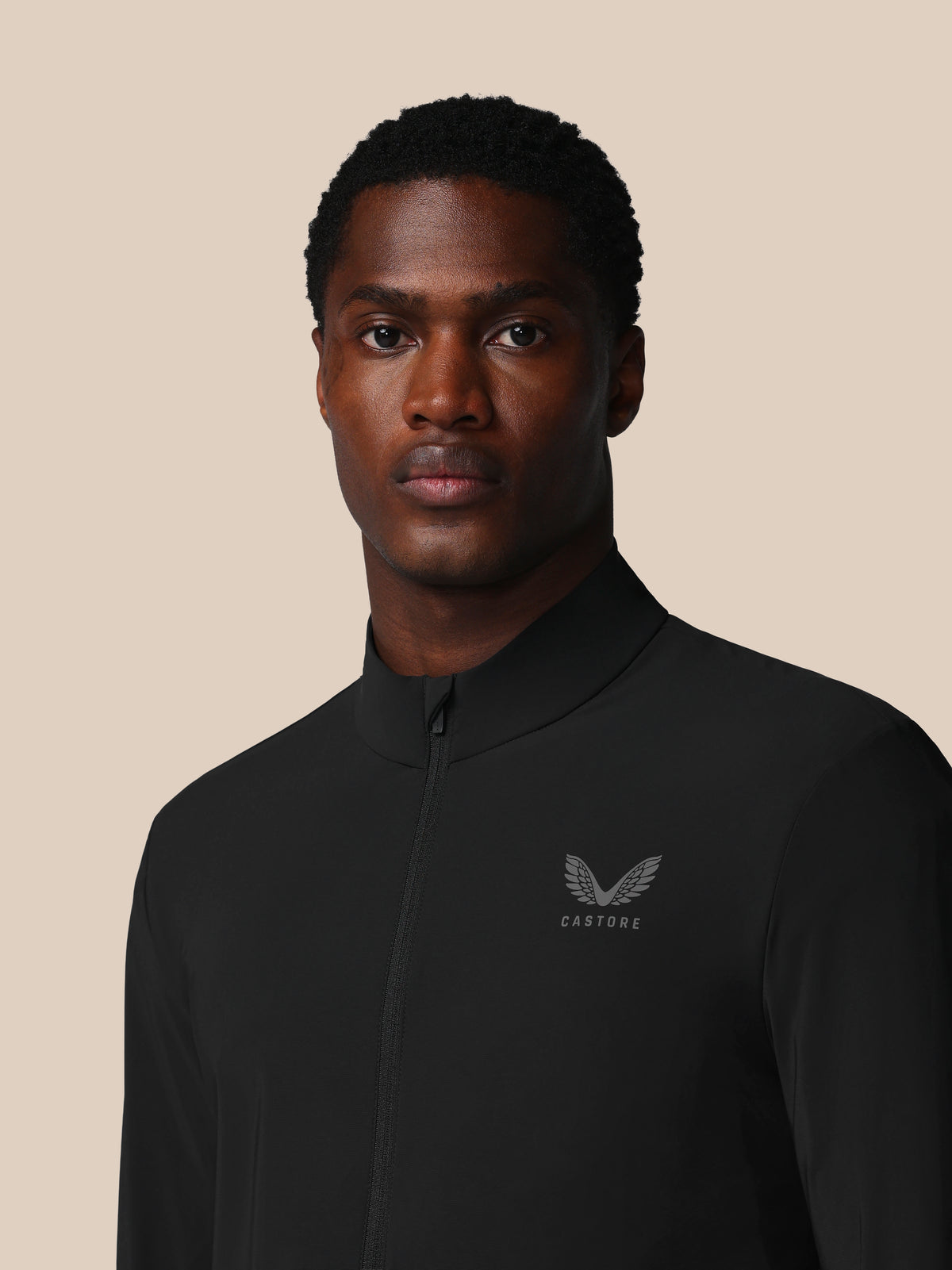Men’s Flex Long Sleeve Tech Training Jacket - Black - Black