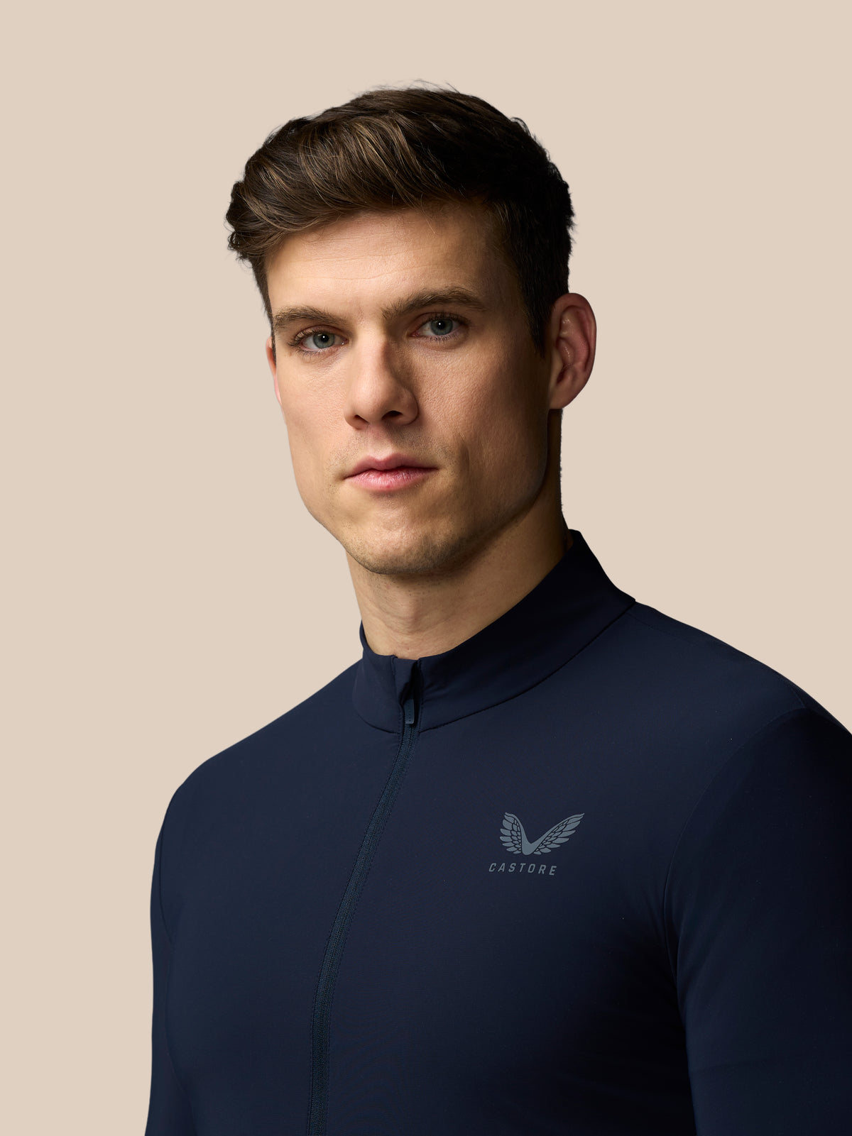 Men’s Flex Long Sleeve Tech Training Jacket - Navy - Navy