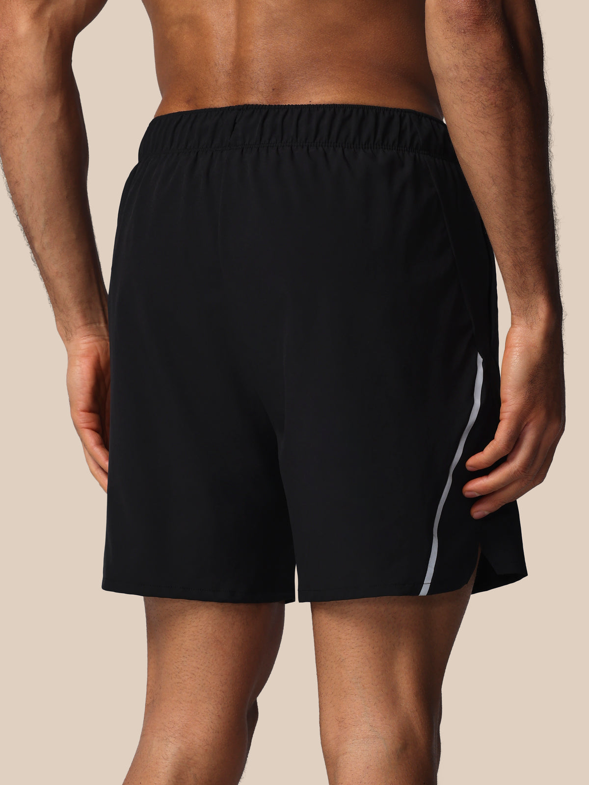 Men’s Apex 6" Shorts w/ Inner Brief - Black - Black