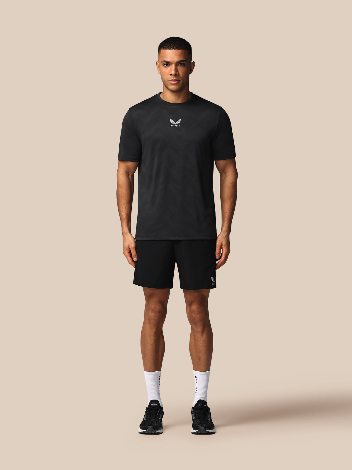 Men’s Apex 6" Shorts w/ Inner Brief - Black - Black
