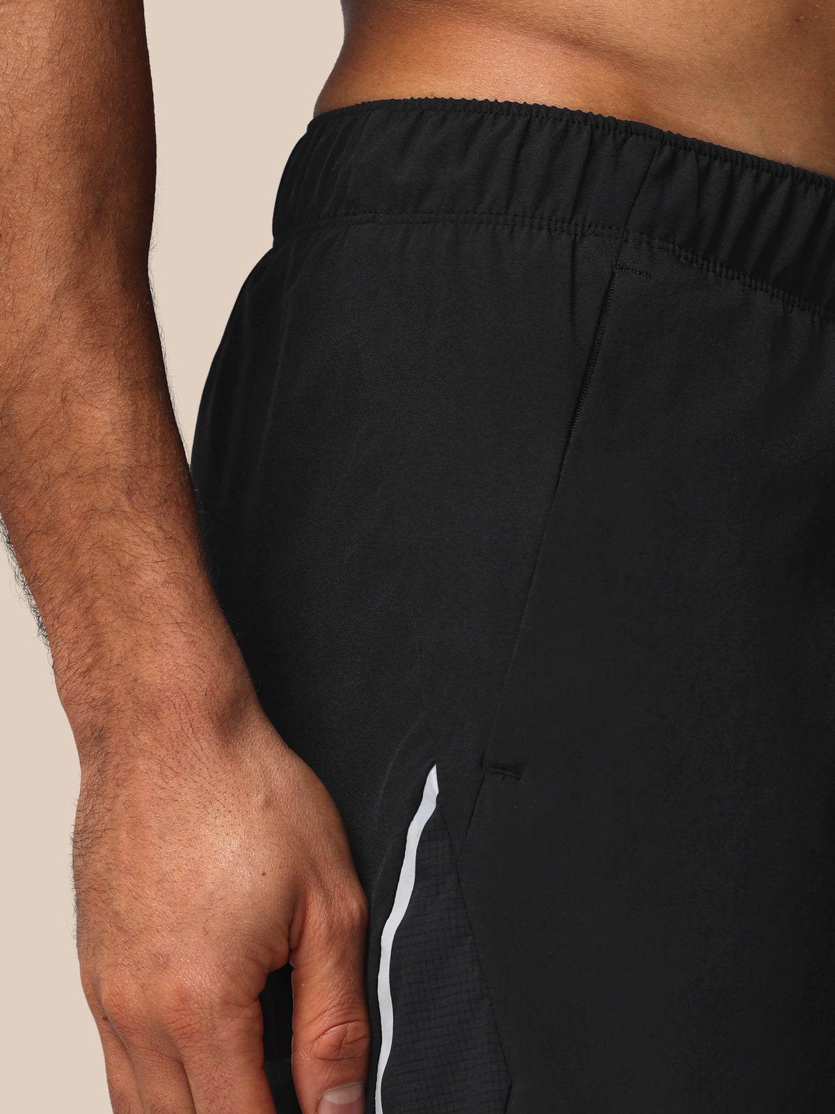 Men’s Apex 6" Shorts w/ Inner Brief - Black - Black