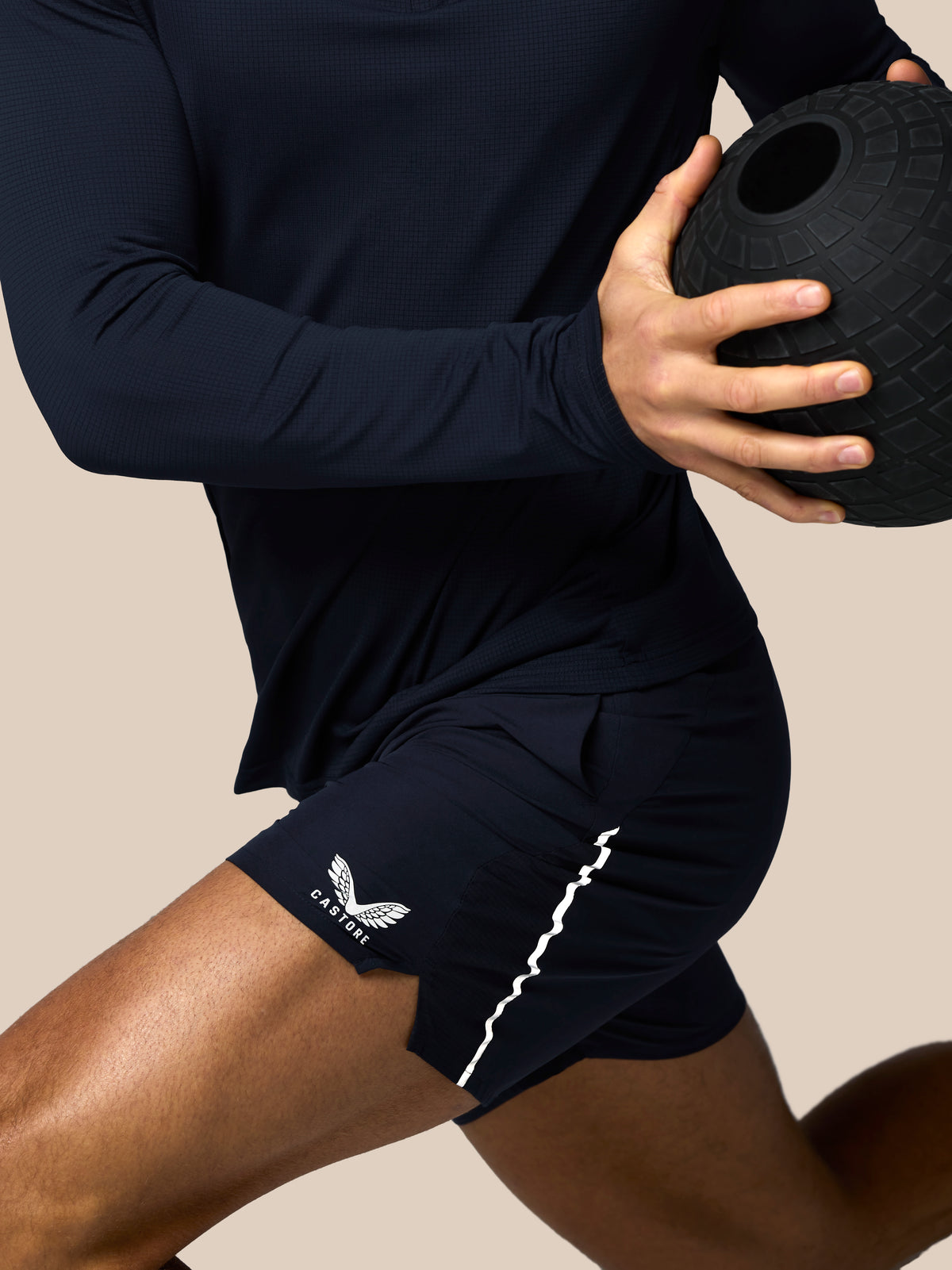 Men’s Apex 6" Shorts w/ Inner Brief - Navy - Navy