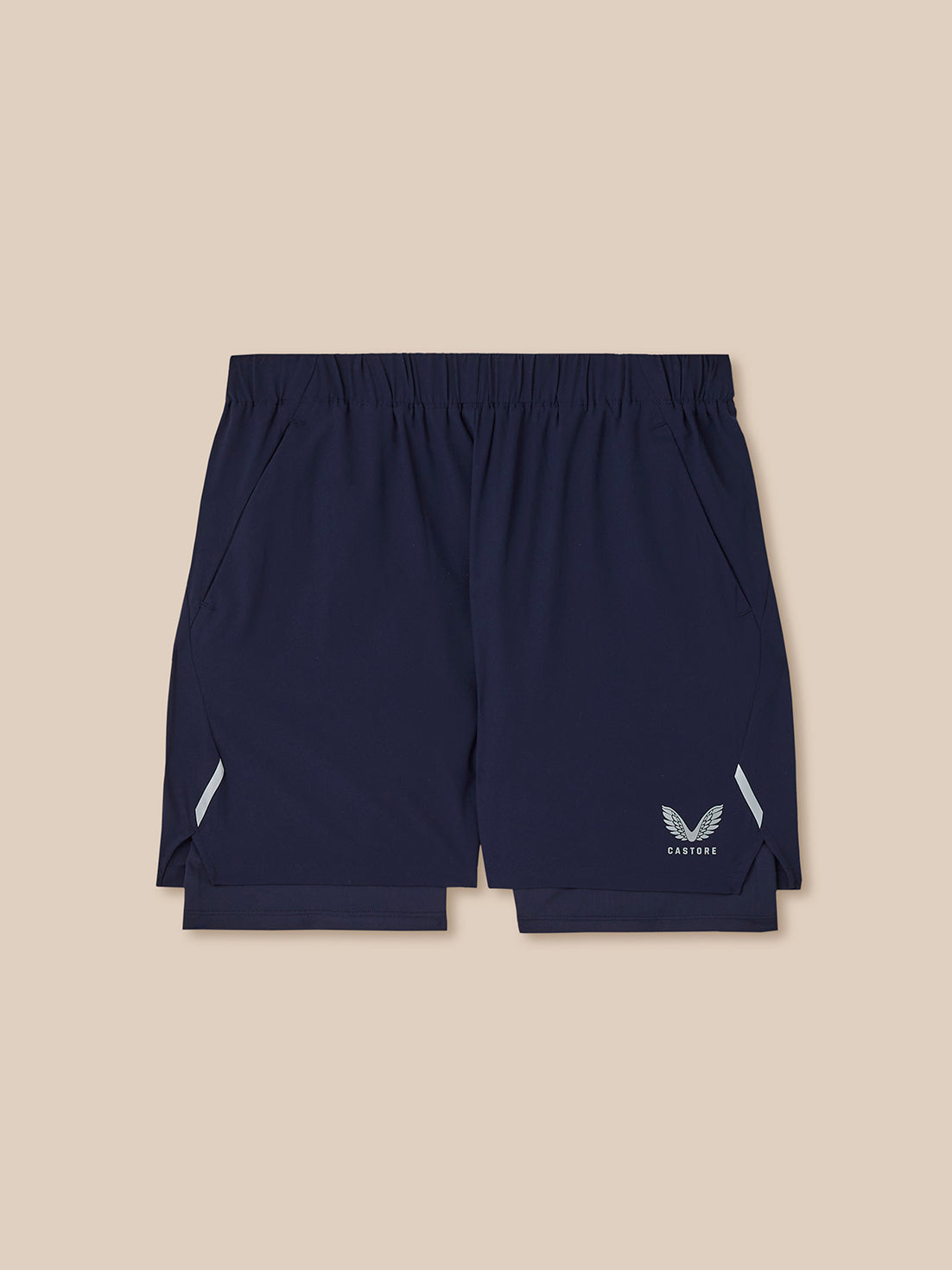 Men’s Apex 2-in-1 Woven Shorts - Navy - Navy