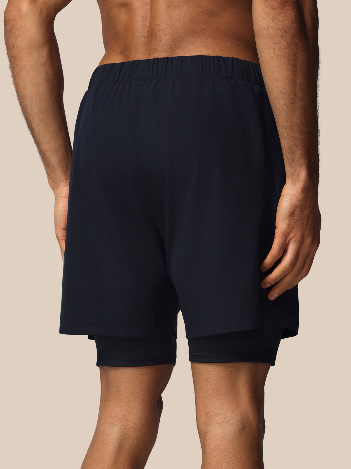 Men’s Apex 2-in-1 Woven Shorts - Navy - Navy