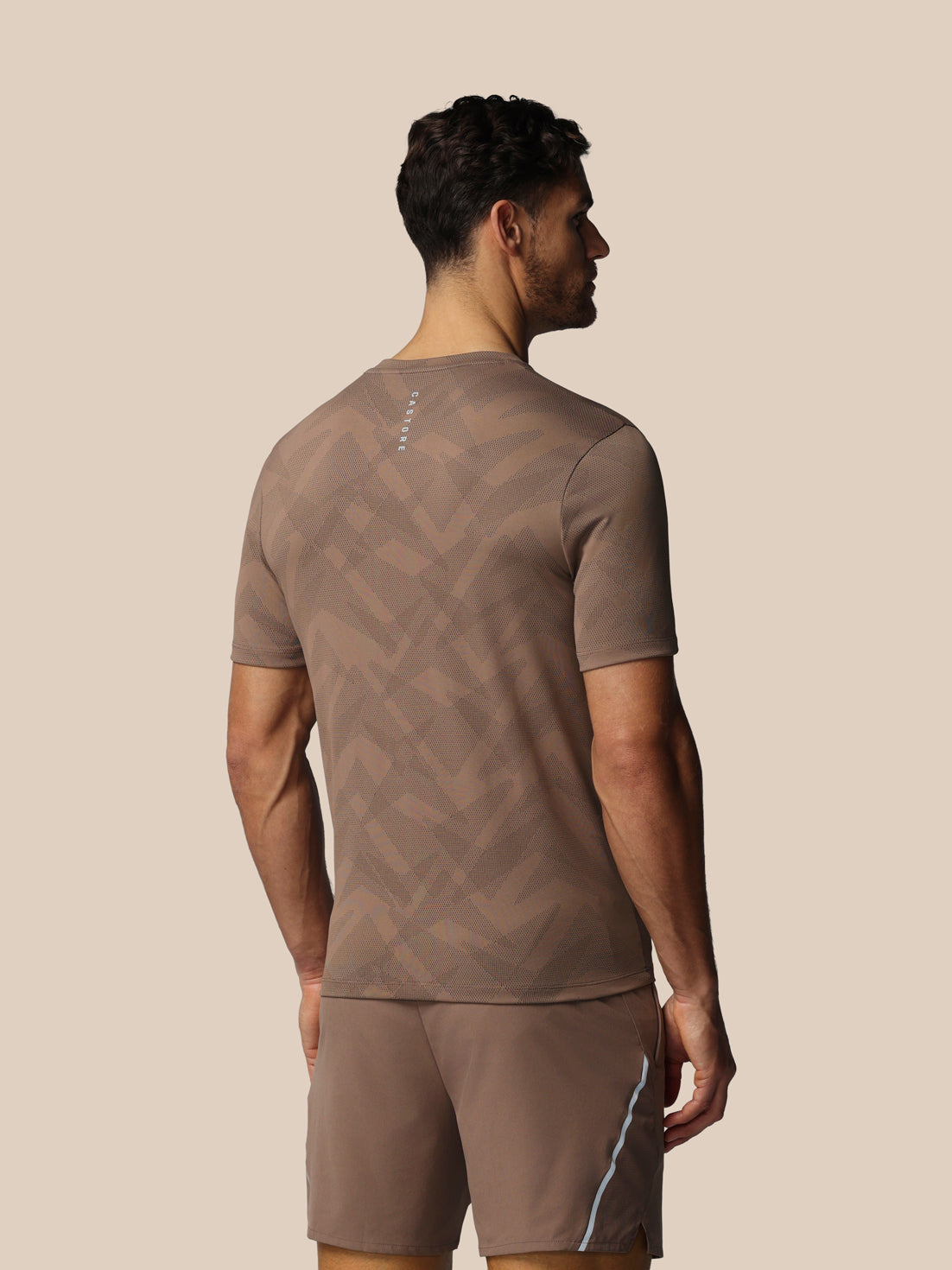Herren Apex Engineered Kurzarm-T-Shirt - Dunkles Taupe - Deep Taupe