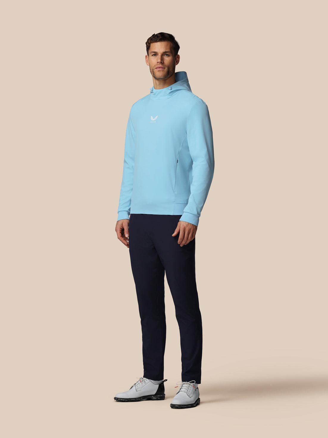 Men’s Golf Performance Hoodie - Blue - Blue