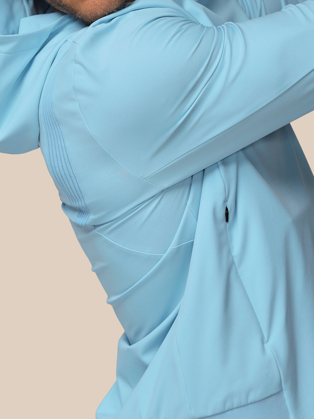 Men’s Golf Performance Hoodie - Blue - Blue
