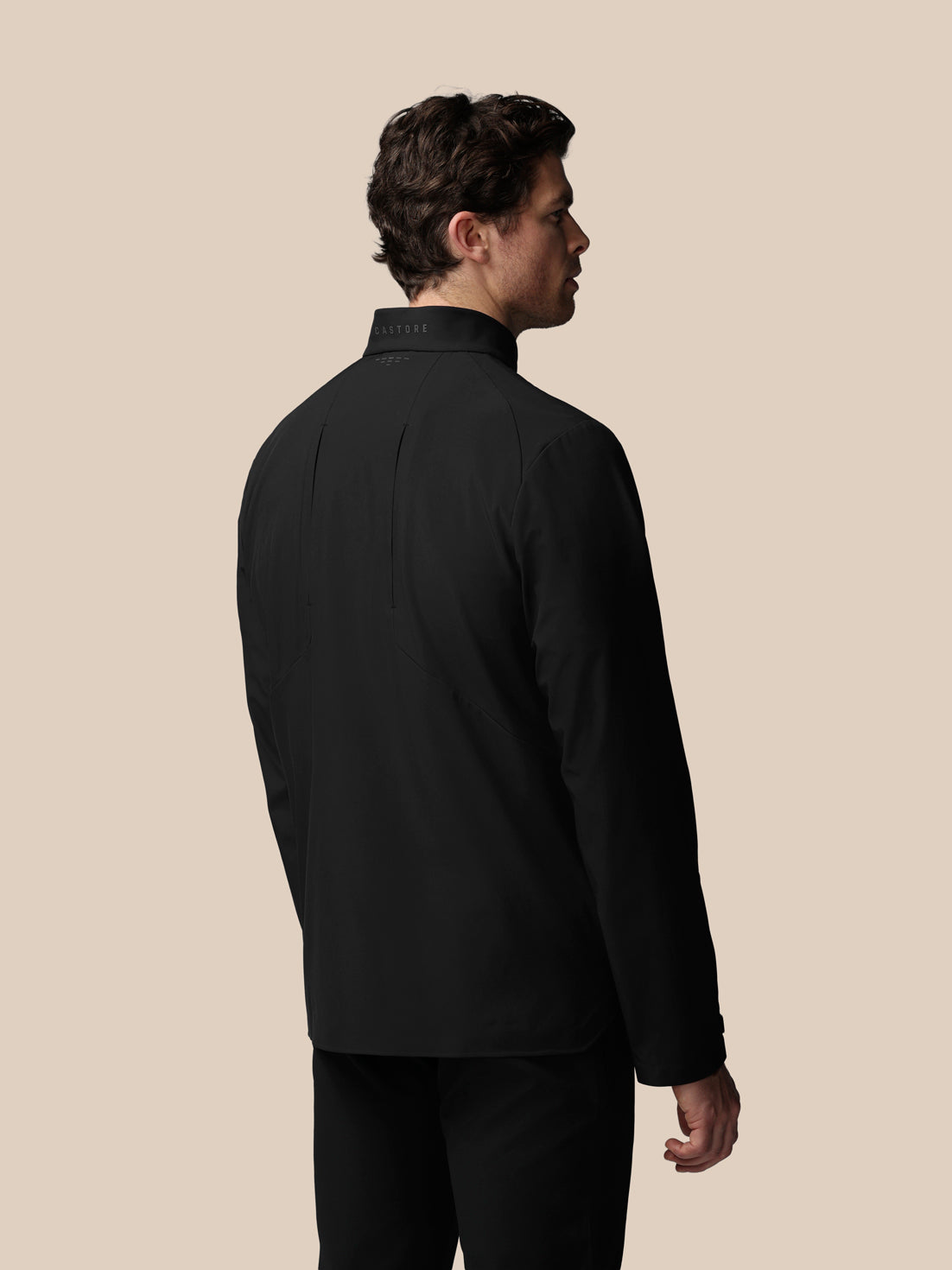 Men’s Golf LVS Woven Jacket - Black - Black