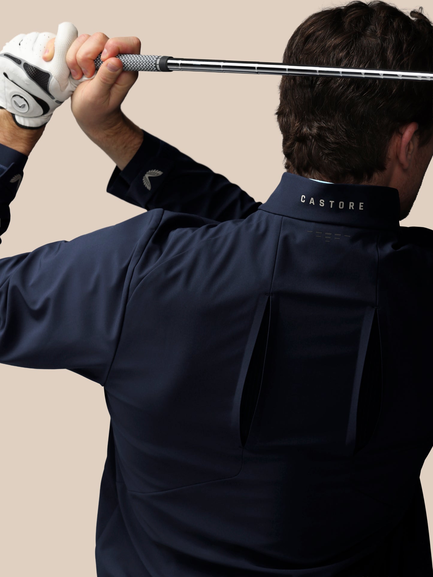 Men’s Golf LVS Woven Jacket - Navy