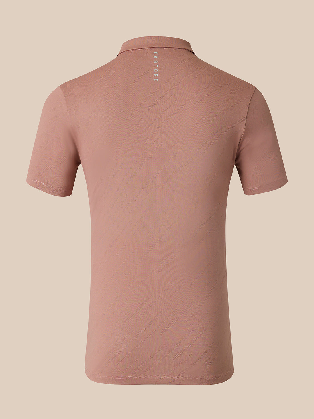 Brown t-shirt on a white background