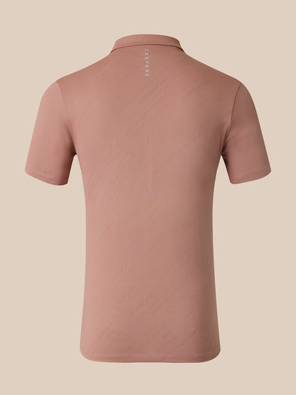 Brown t-shirt on a white background