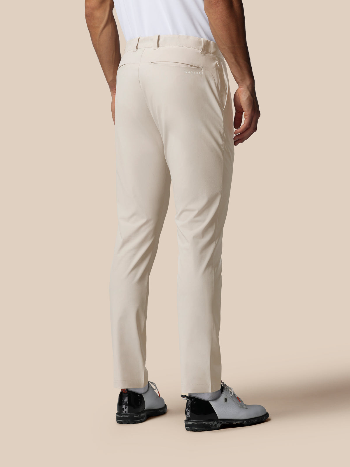 Men’s Golf Trousers - Cream - Cream