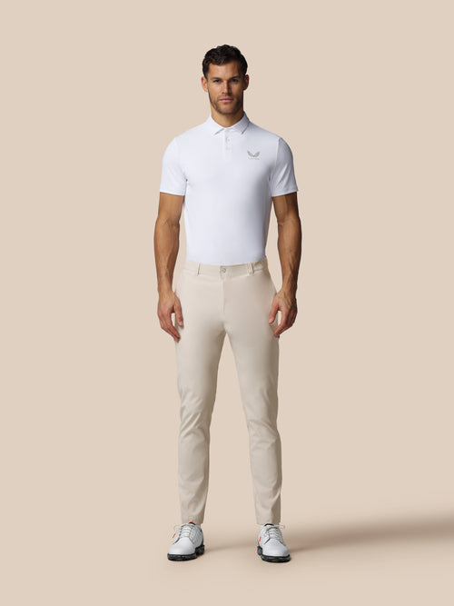 Men’s Golf Trousers - Cream