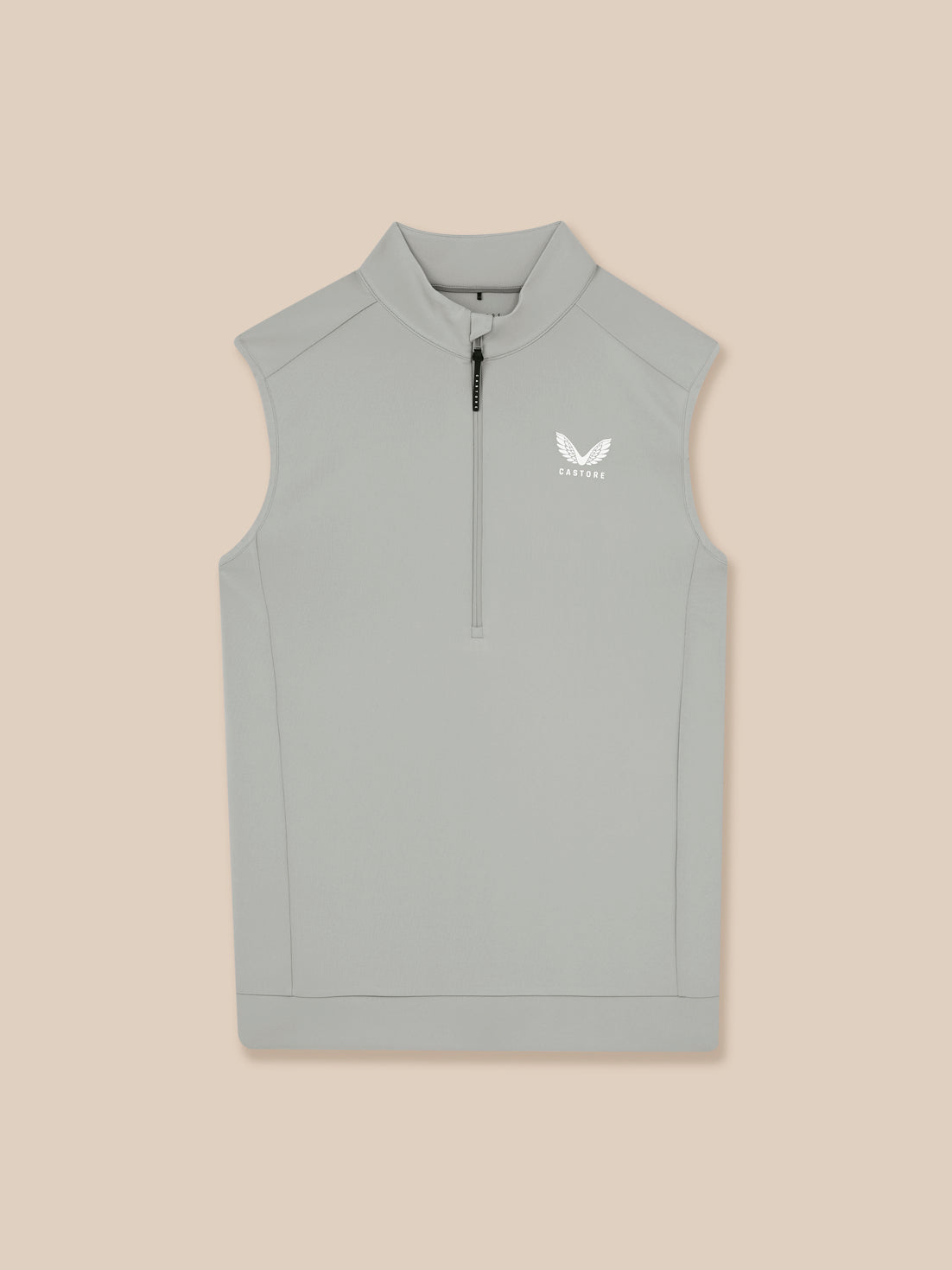 Men’s Golf Flex Half Zip Gilet - Grey - Grey