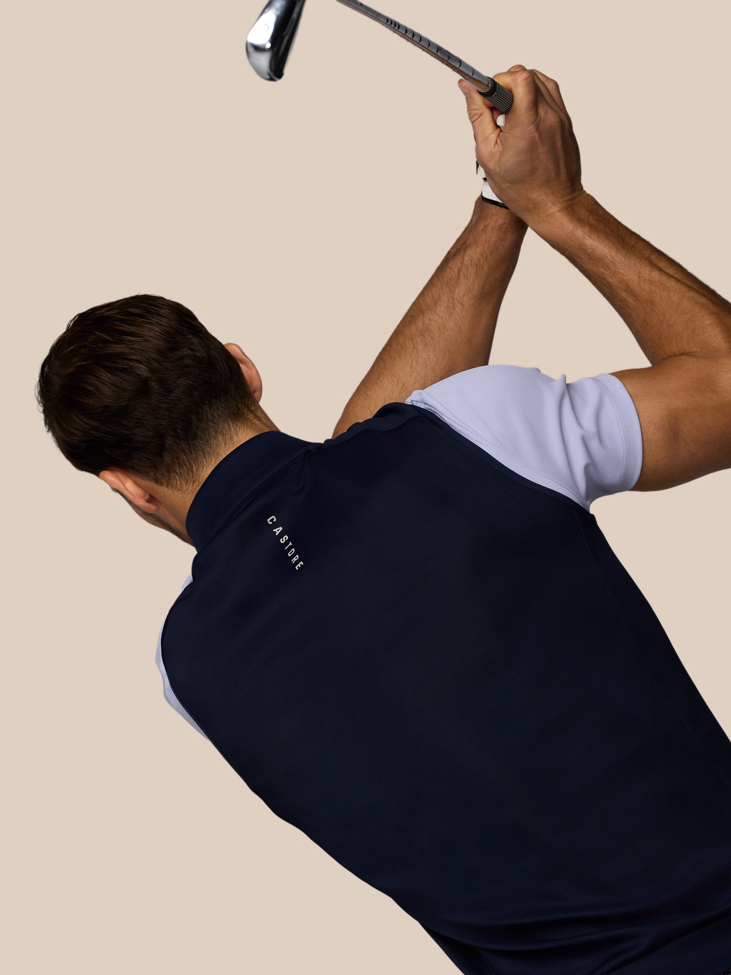 Men’s Golf Flex Half Zip Gilet - Navy