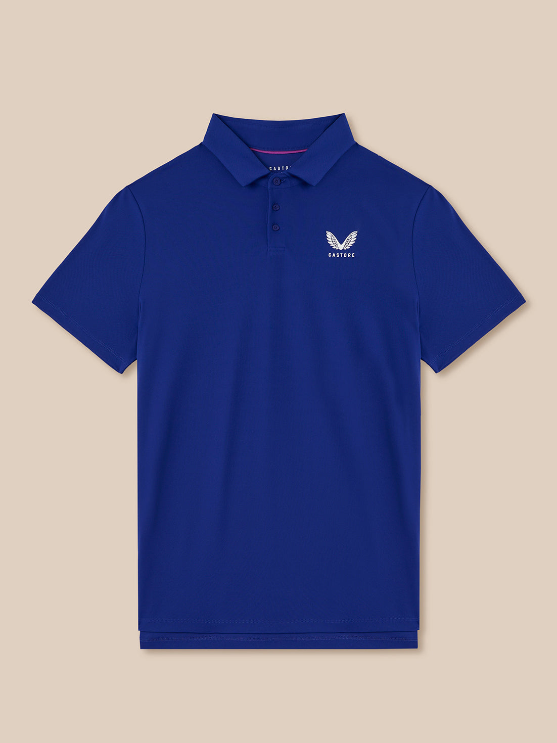 Men’s Golf Essential Short Sleeve Polo Top - Blue - Blue