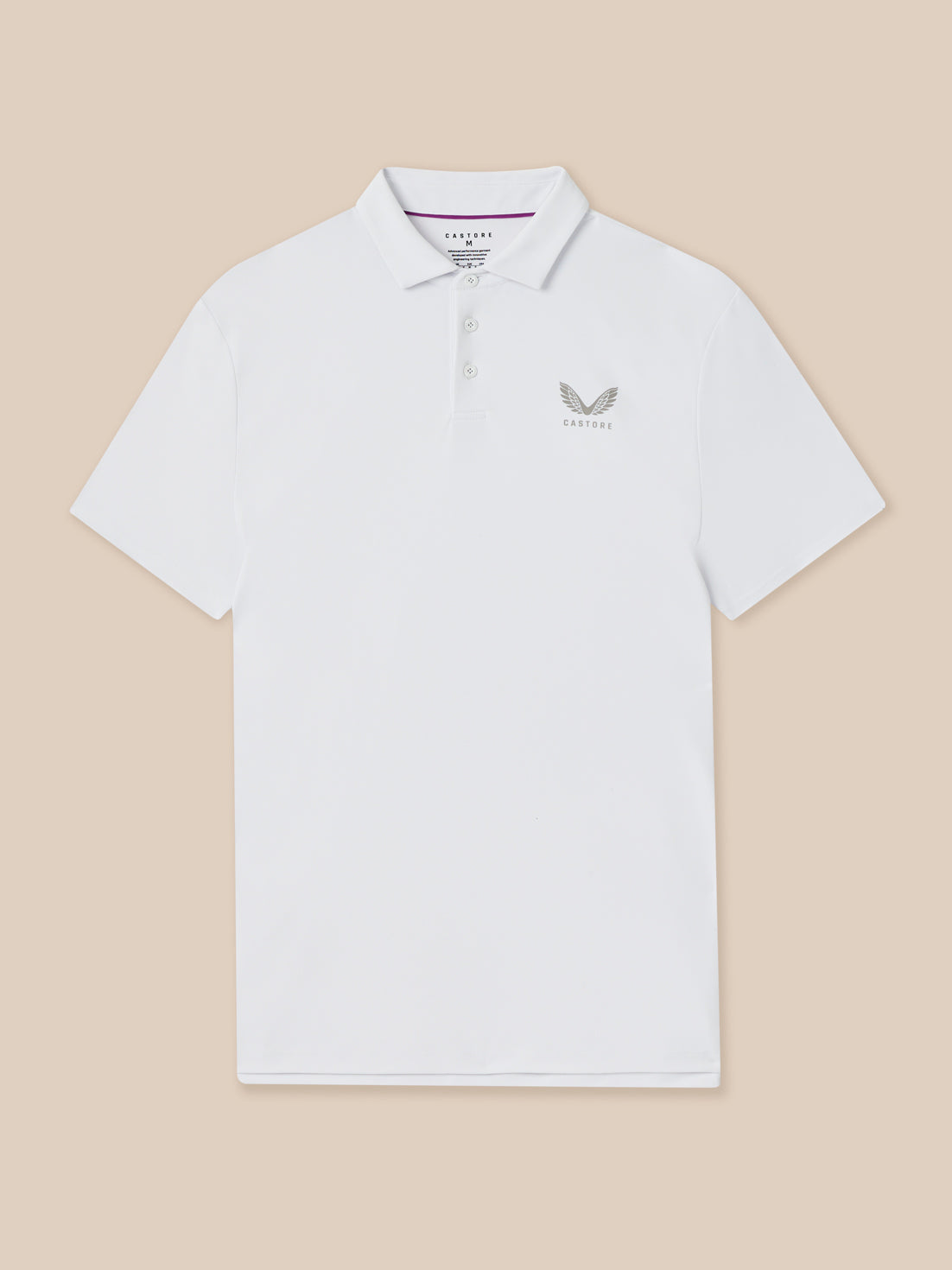 Herren Golf Essential Kurzarm-Poloshirt – Weiss - White
