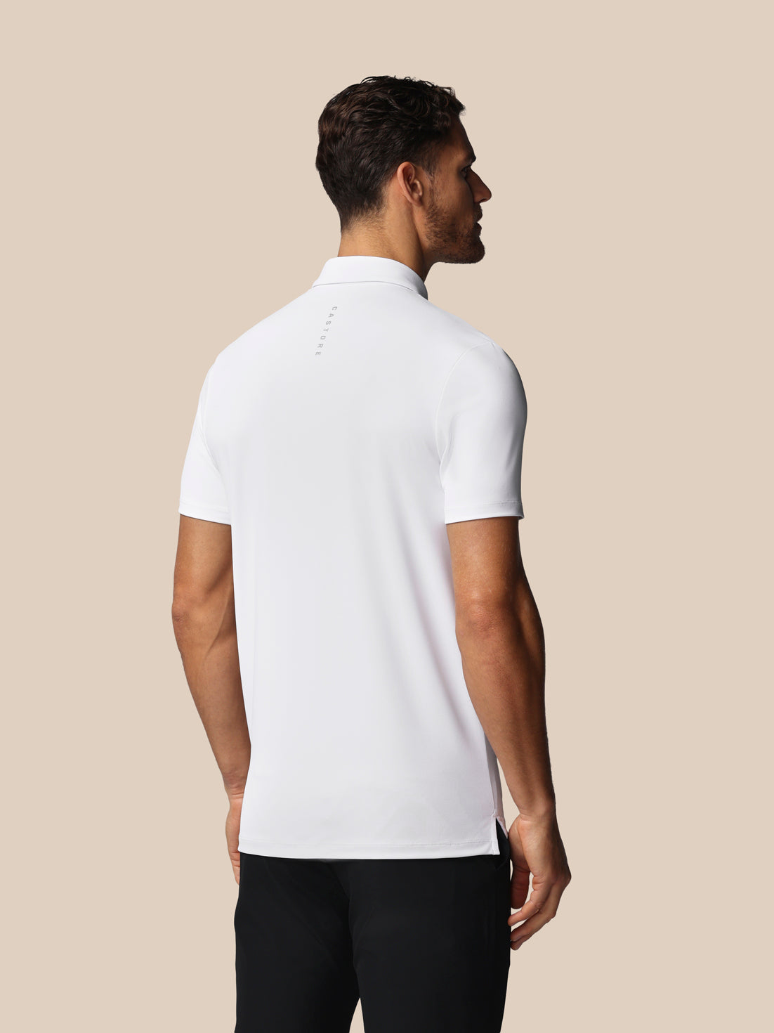 Herren Golf Essential Kurzarm-Poloshirt – Weiss - White