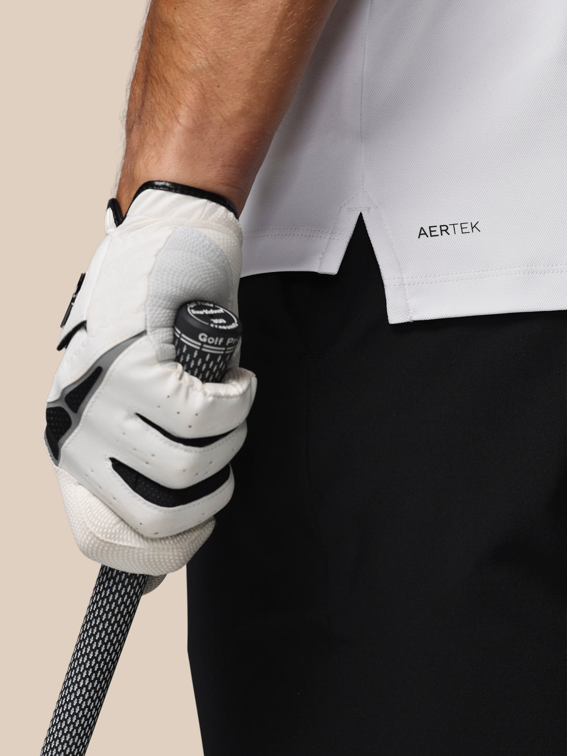 Herren Golf Essential Kurzarm-Poloshirt – Weiss - White