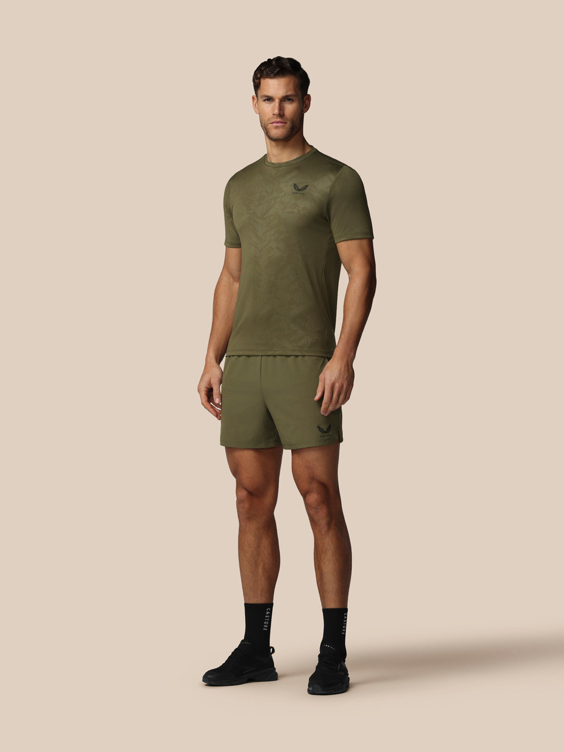 Men's Adapt Training 5 Inch Shorts - Green - Ivy Green