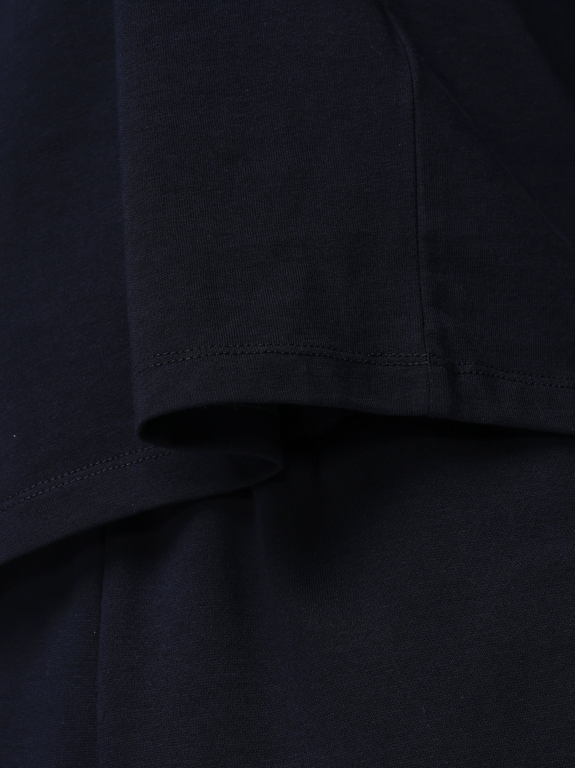 Close-up of black fabric texture