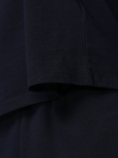 Close-up of black fabric texture