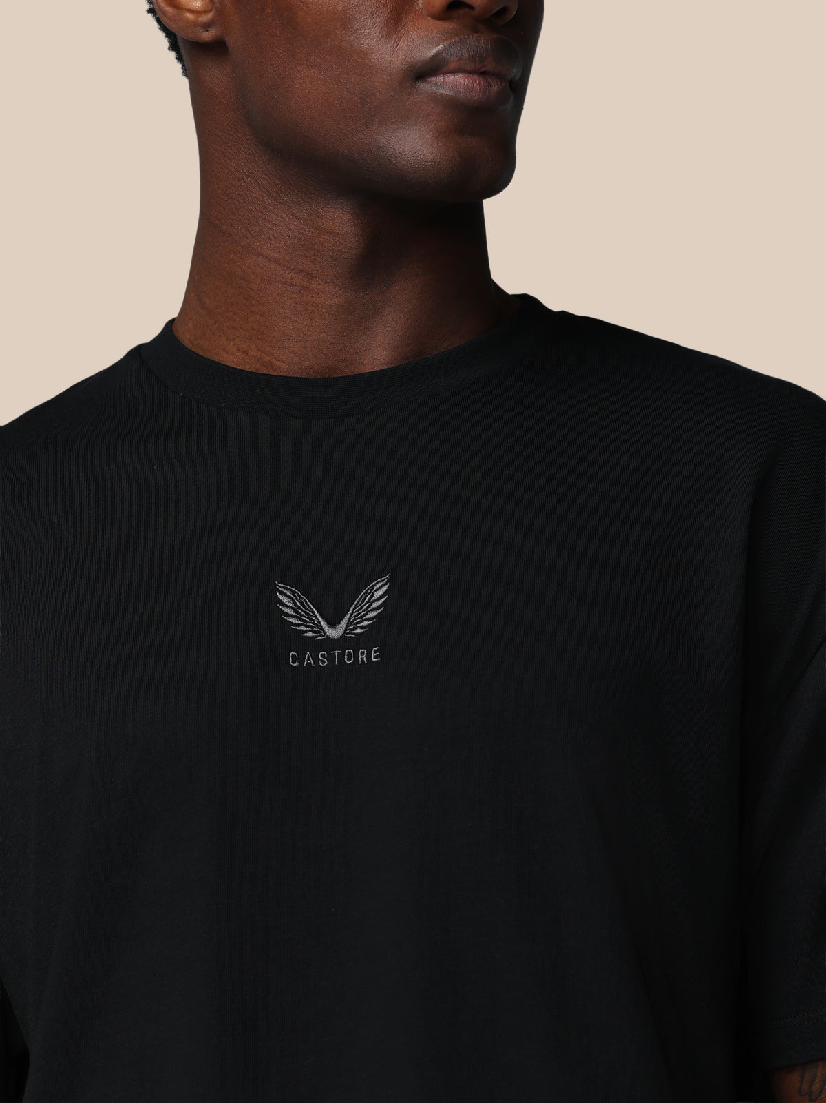 Men’s Adapt Cotton Short Sleeve Loose Fit T-Shirt - Black - Black