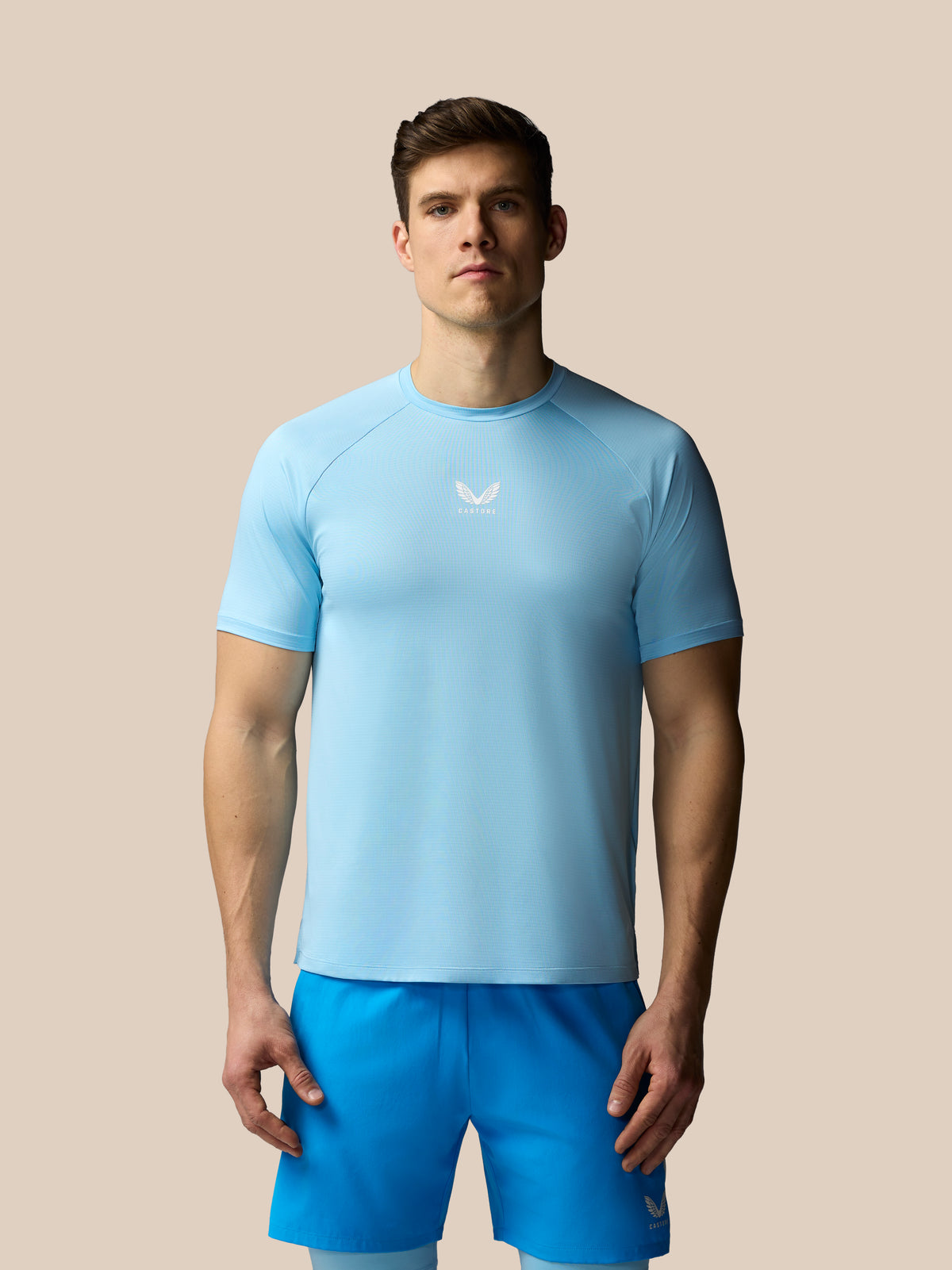 Men’s Apex Short Sleeve T-Shirt - Blue - Sky Blue