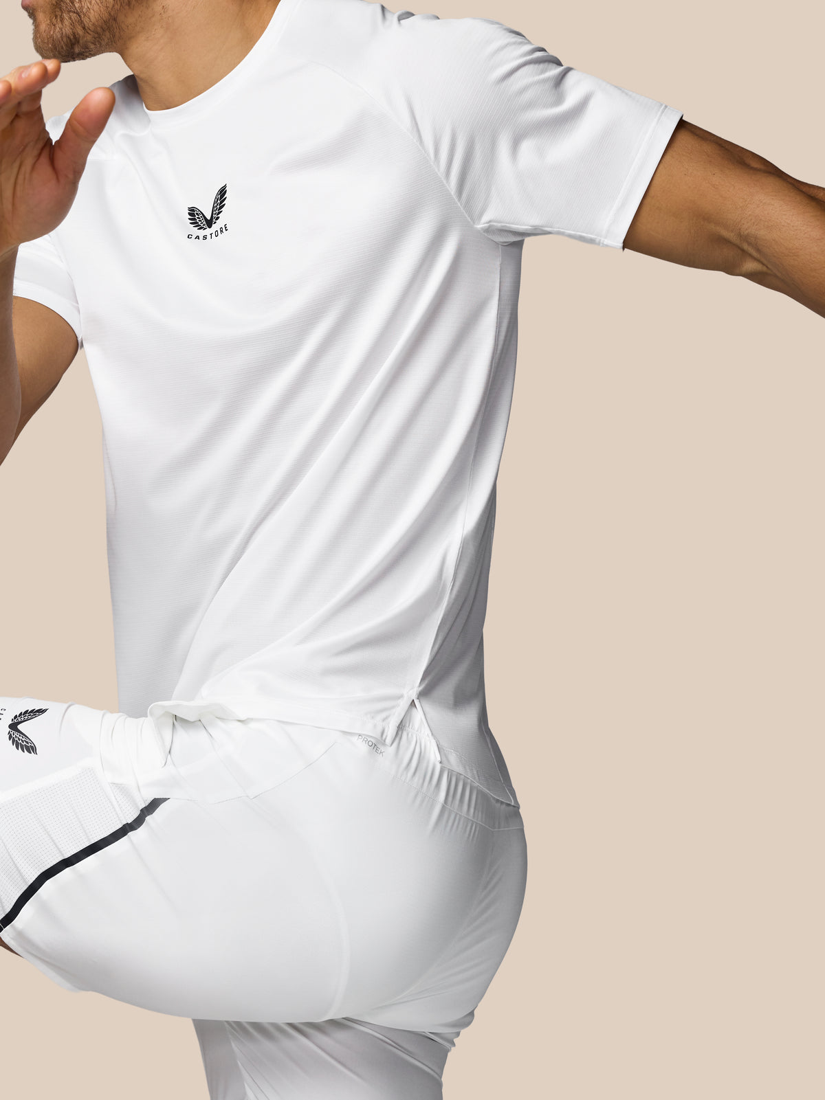 Men’s Apex Tennis Short Sleeve T-Shirt - White - White