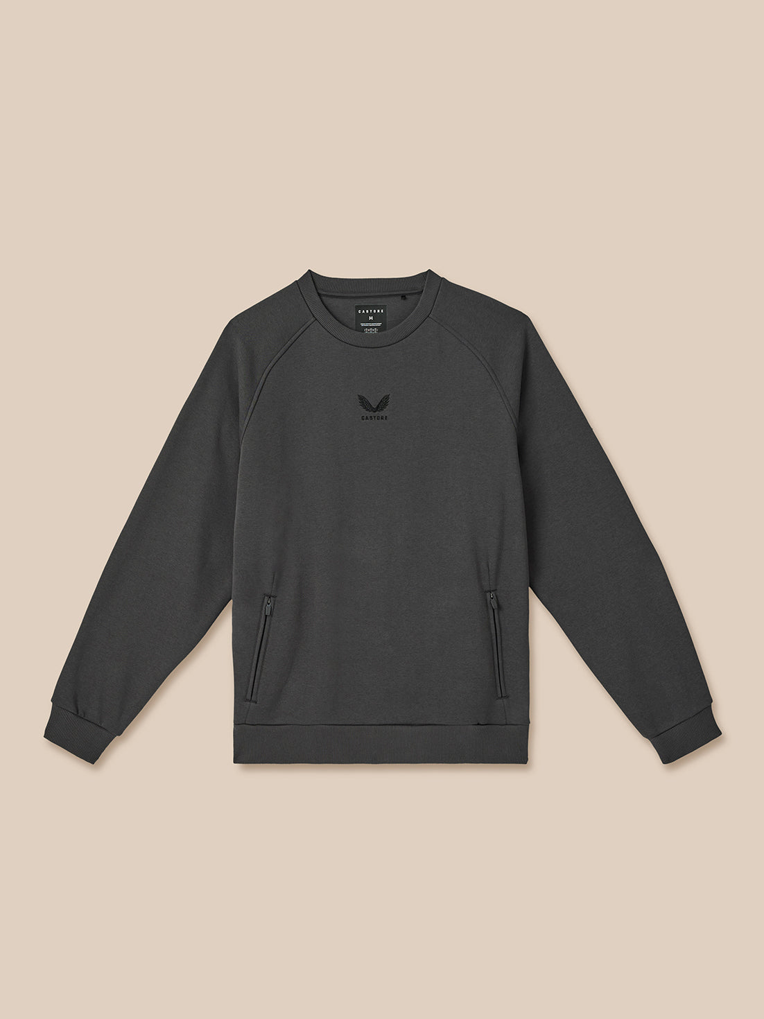 Men’s Adapt Cotton Fleece Long Sleeve Sweatshirt - Gunmetal - Gunmetal