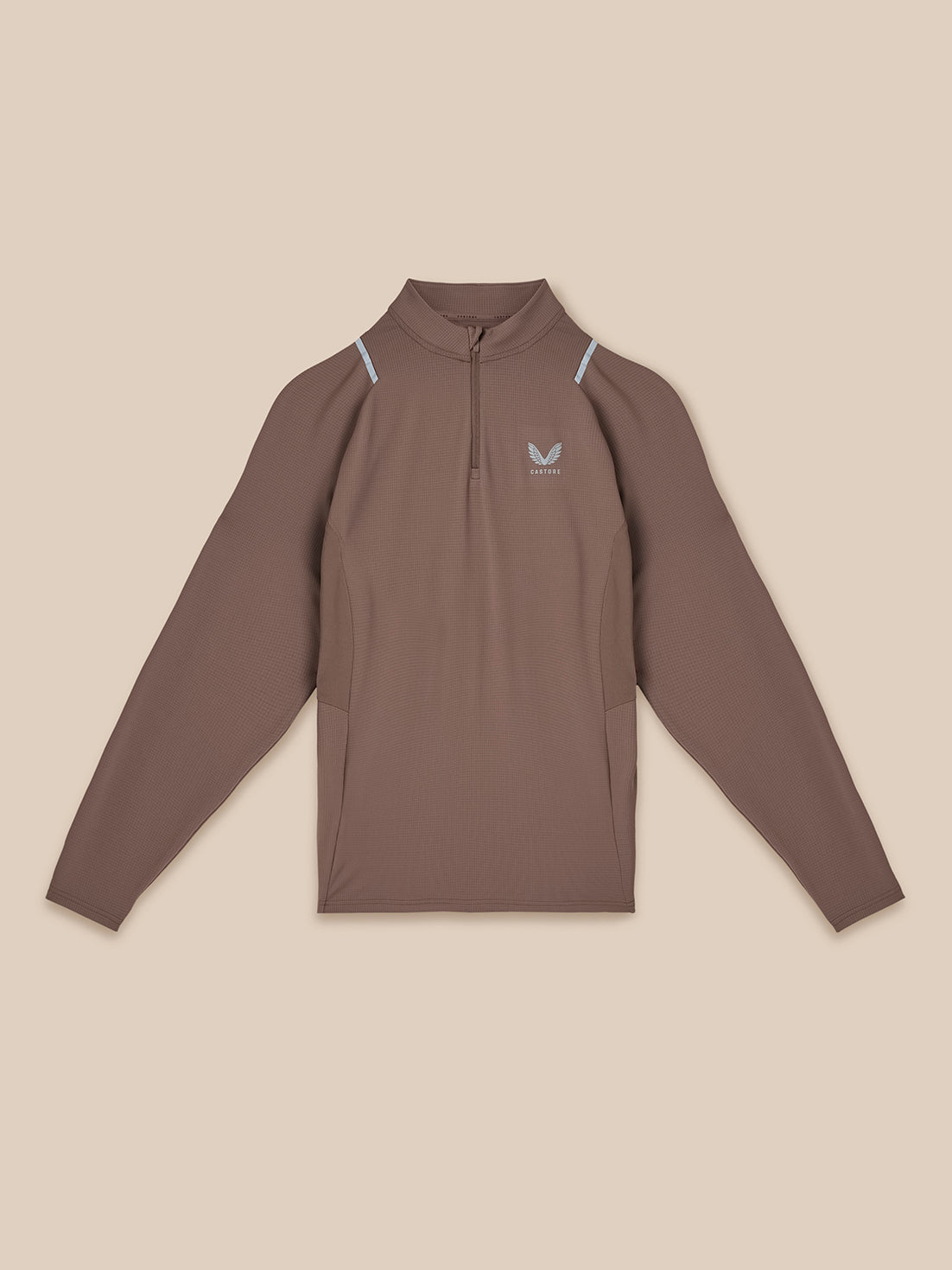 Hombre Apex Training 1/4 Zip Top - Topo intenso - Topo oscuro