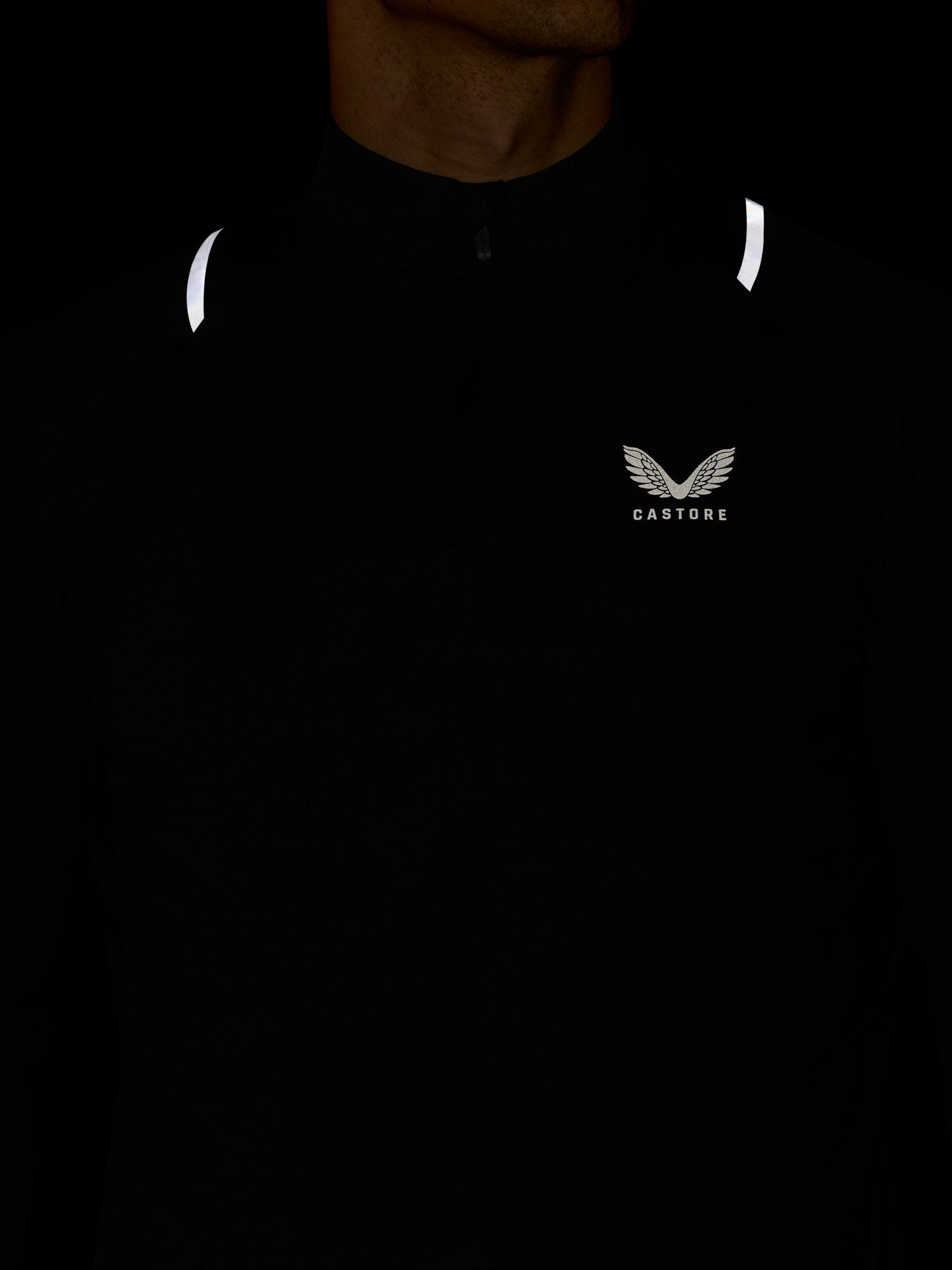 Men's Apex Training 1/4 Zip Top - Black