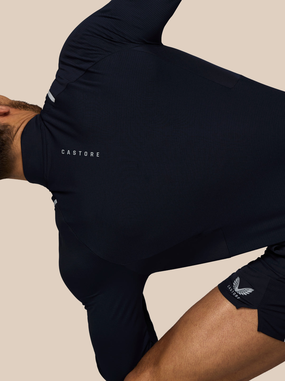 Men's Apex Training 1/4 Zip Top - Navy - Navy