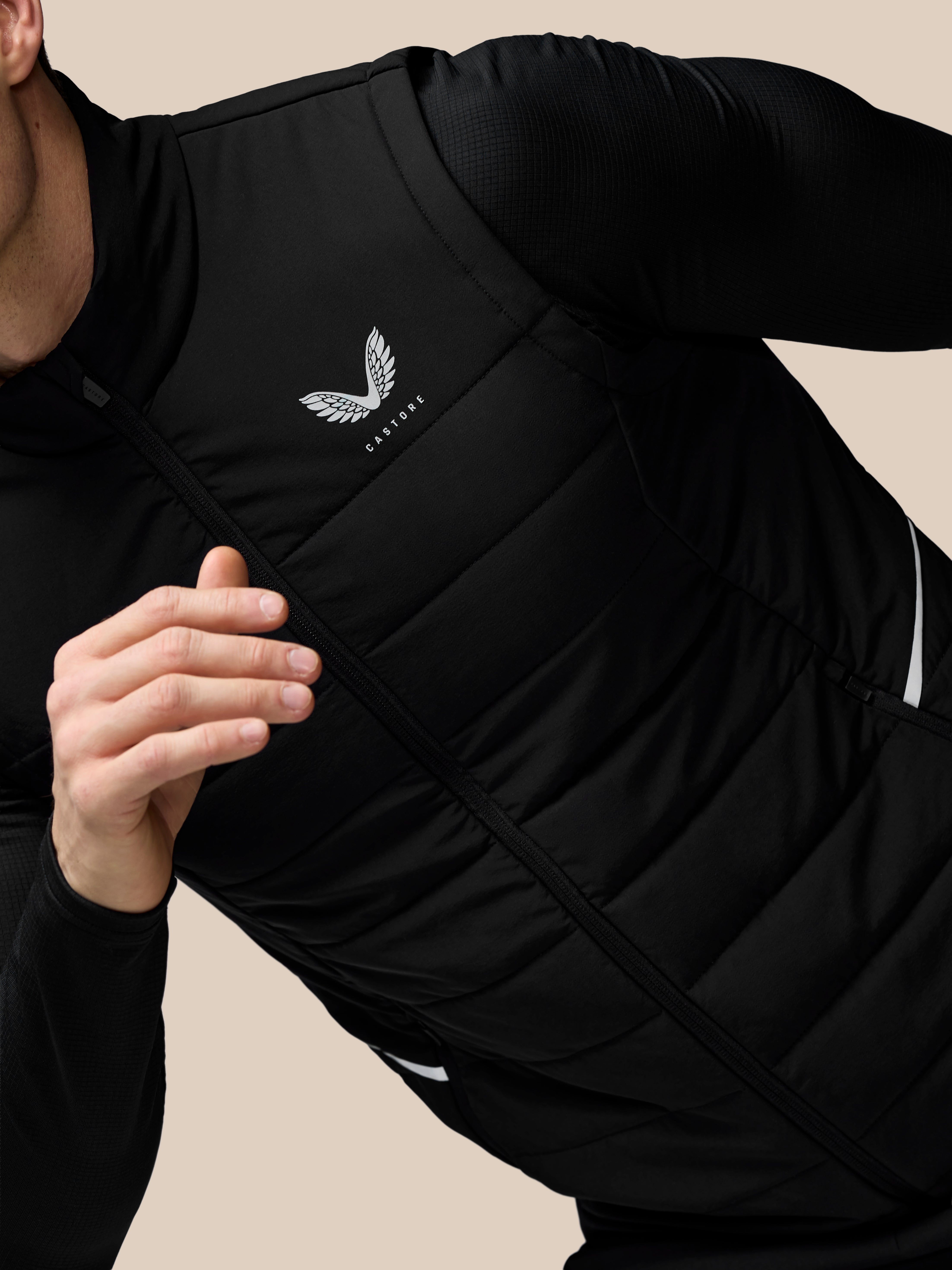 Men's Apex Training Gilet - Black – Castore