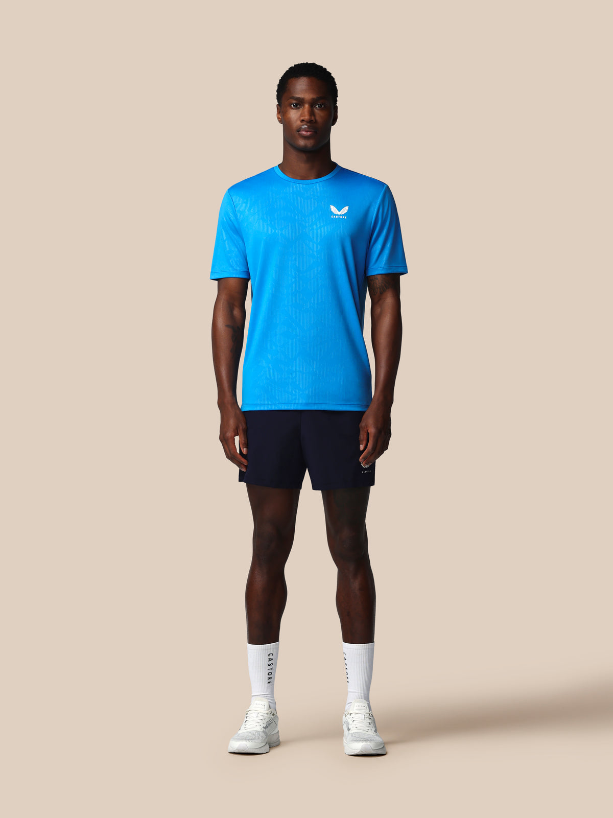 Men’s Adapt All-Over Print Short Sleeve T-Shirt - Blue - Blue