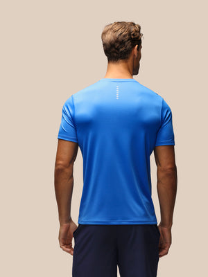 Men's Adapt Short Sleeve All-Over Print T-Shirt - Blue