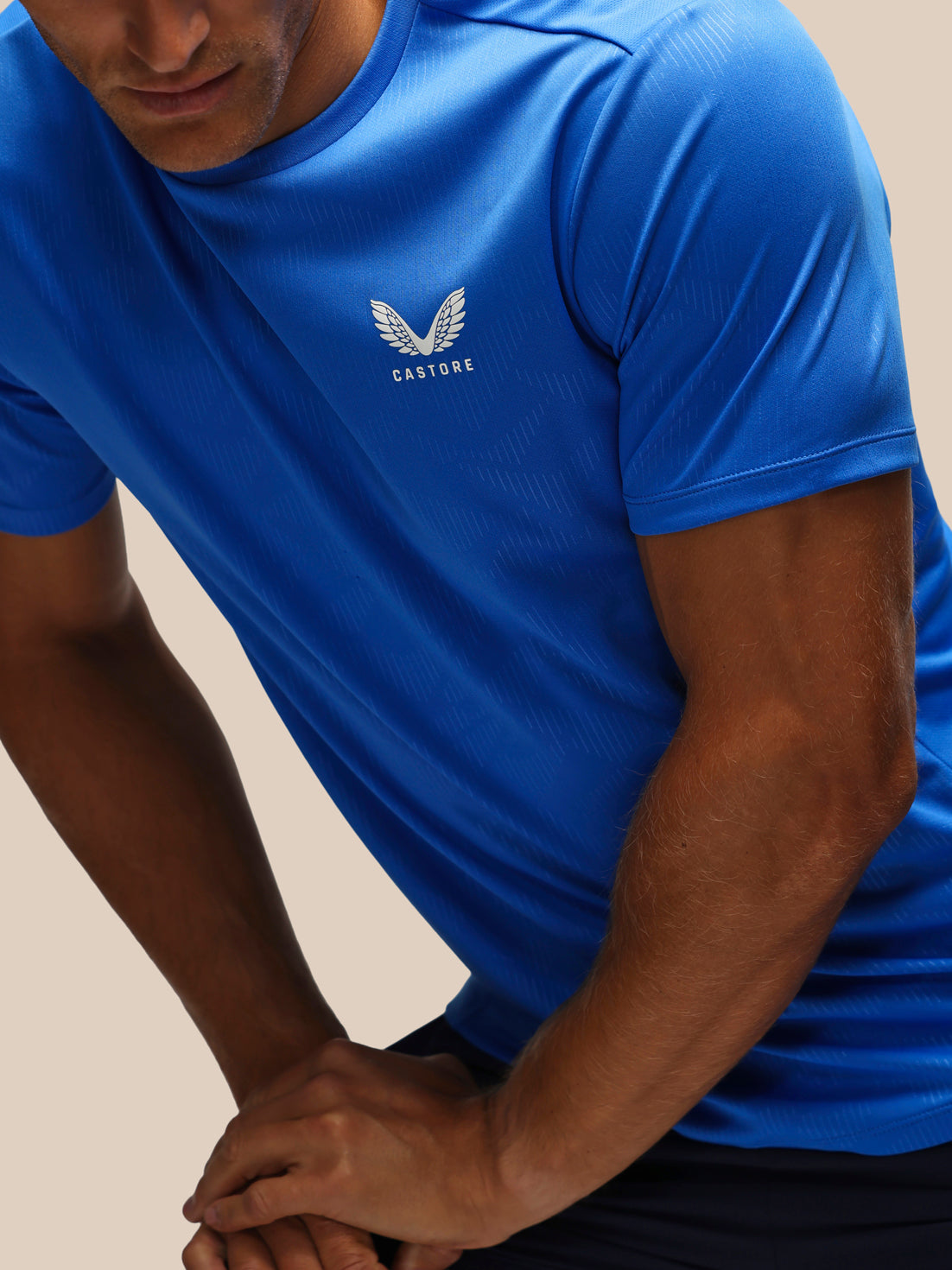 Men's Adapt Short Sleeve All-Over Print T-Shirt - Blue