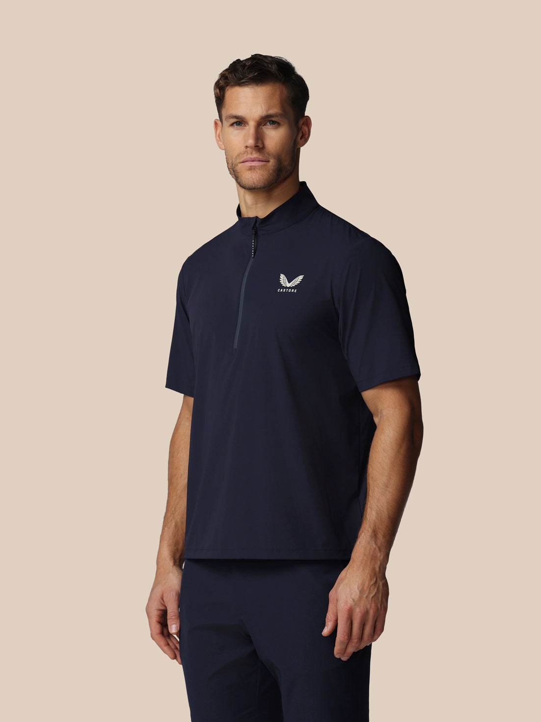 Men’s Golf Short Sleeve Movement Top - Navy - Navy