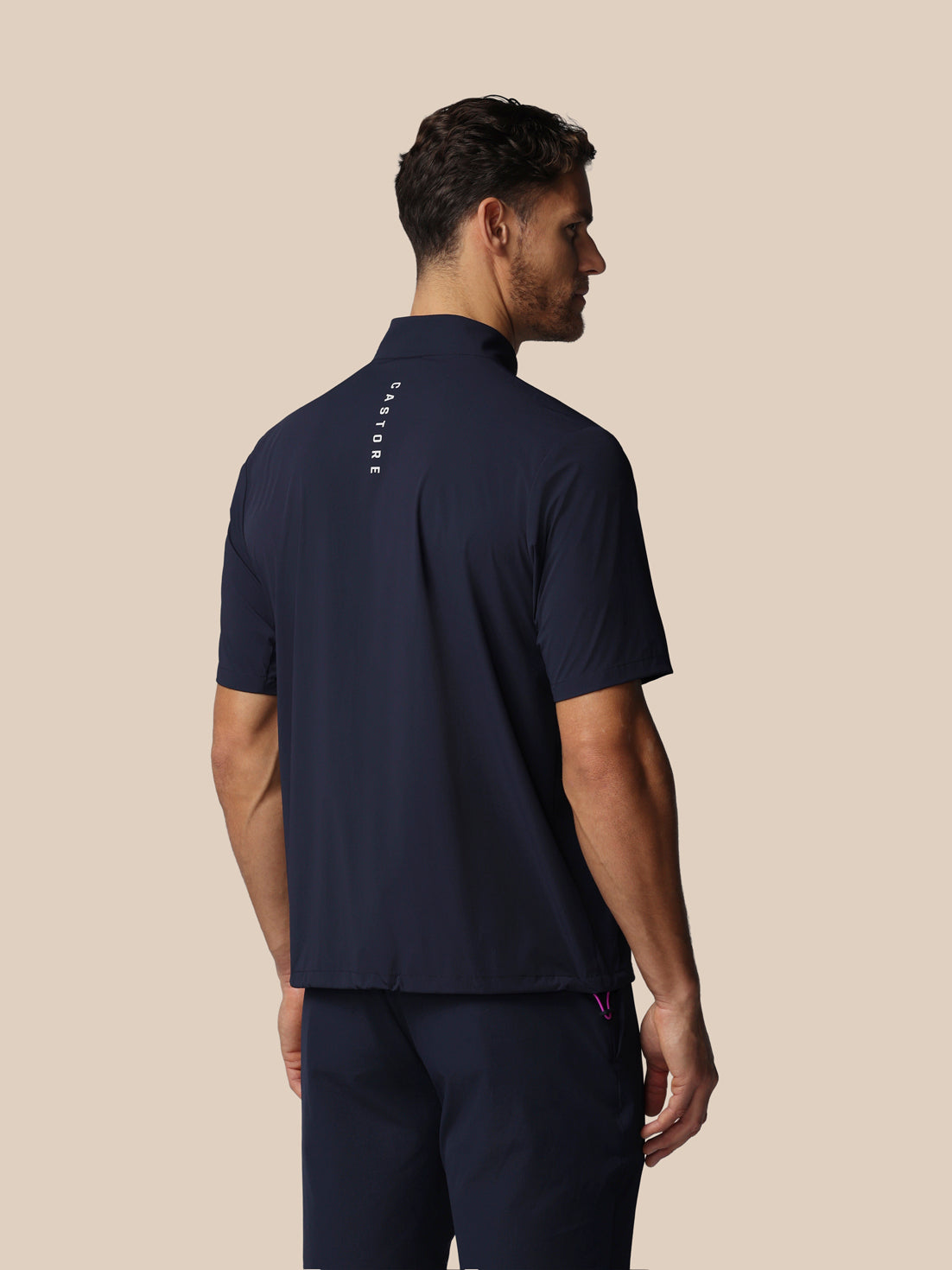 Men’s Golf Short Sleeve Movement Top - Navy - Navy