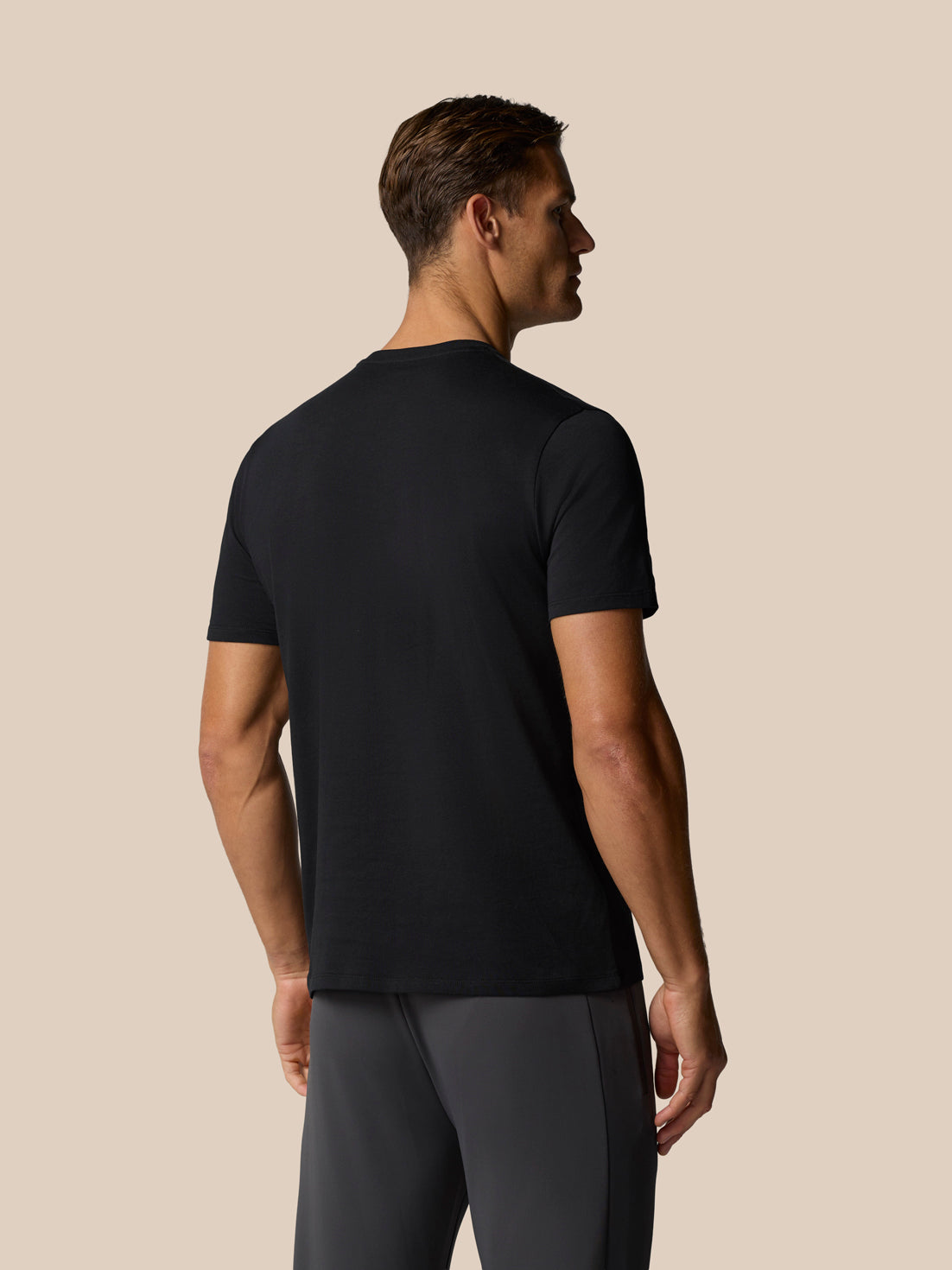 Graphic Lifestyle T-Shirt - Black - Black