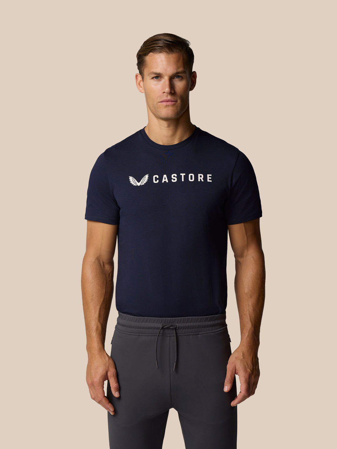 Graphic Lifestyle T-Shirt - Navy - Castore Navy