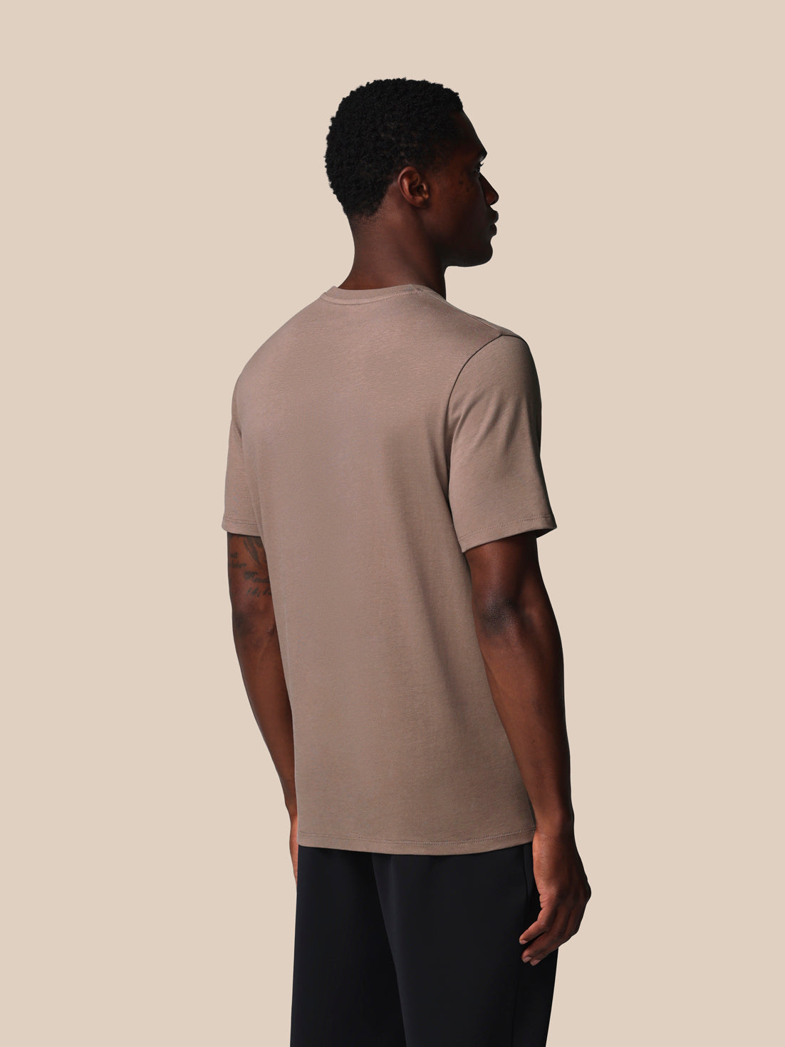 Men’s Adapt Short Sleeve Graphic T-Shirt - Deep Taupe - Deep Taupe