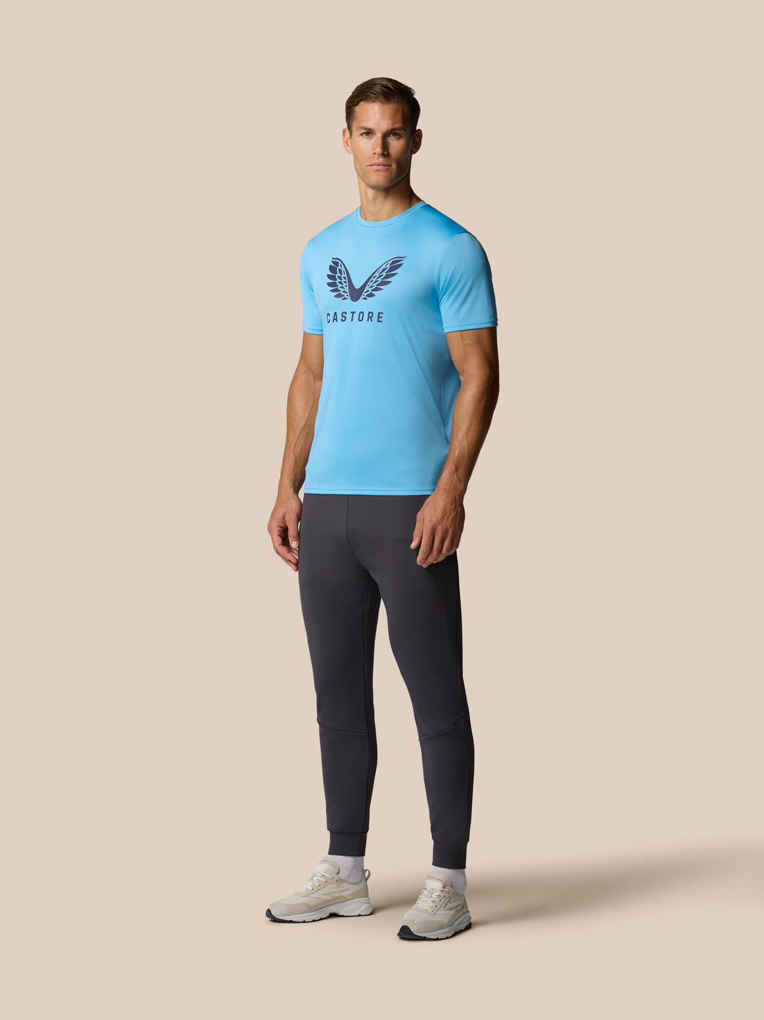 Graphic Training T-Shirt - Cool Blue - Cool Blue